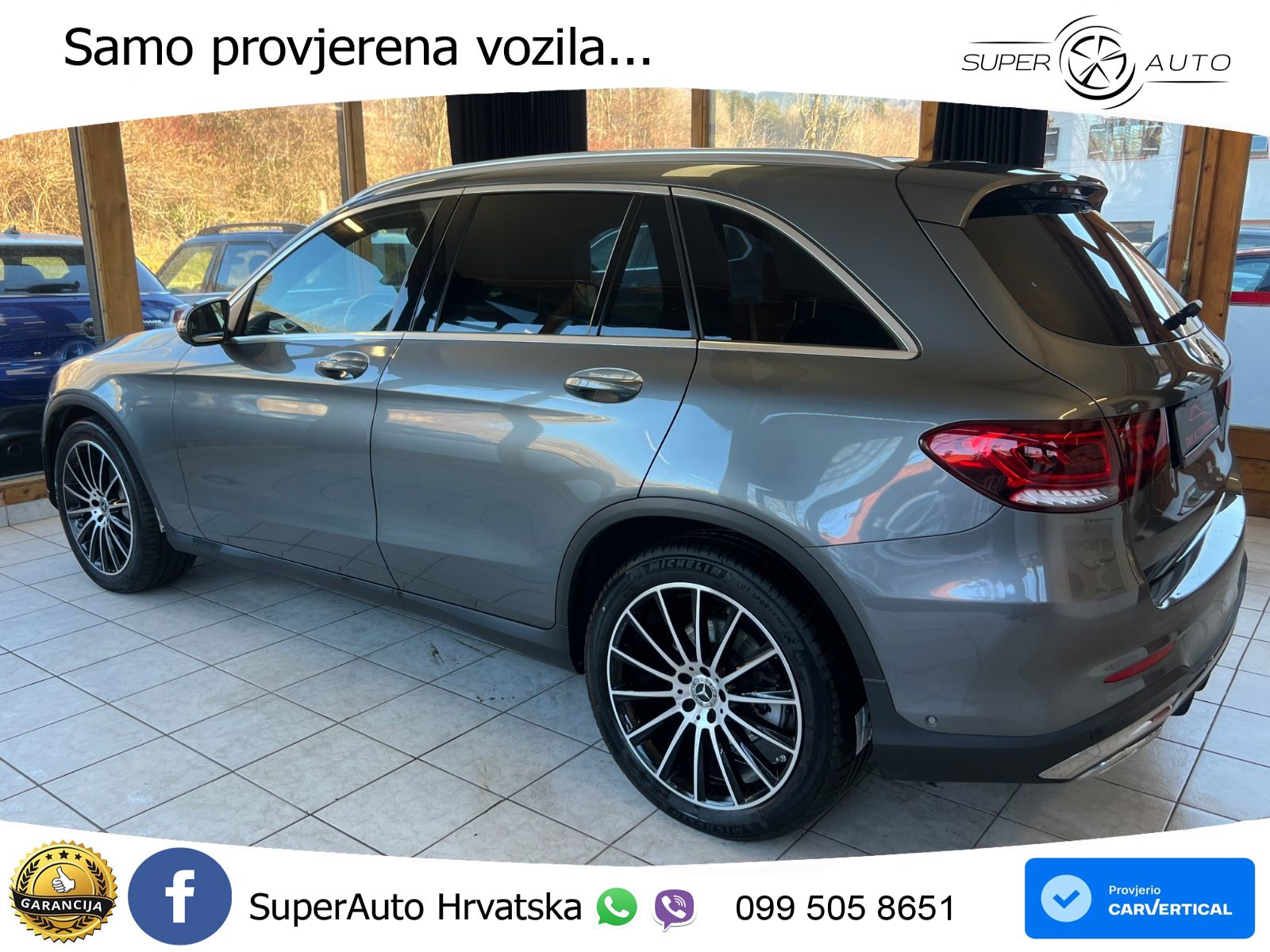 Mercedes GLC 300d (245 KS) 4MATIC G-TRONIC AMG LED+GR SJED+ACC
