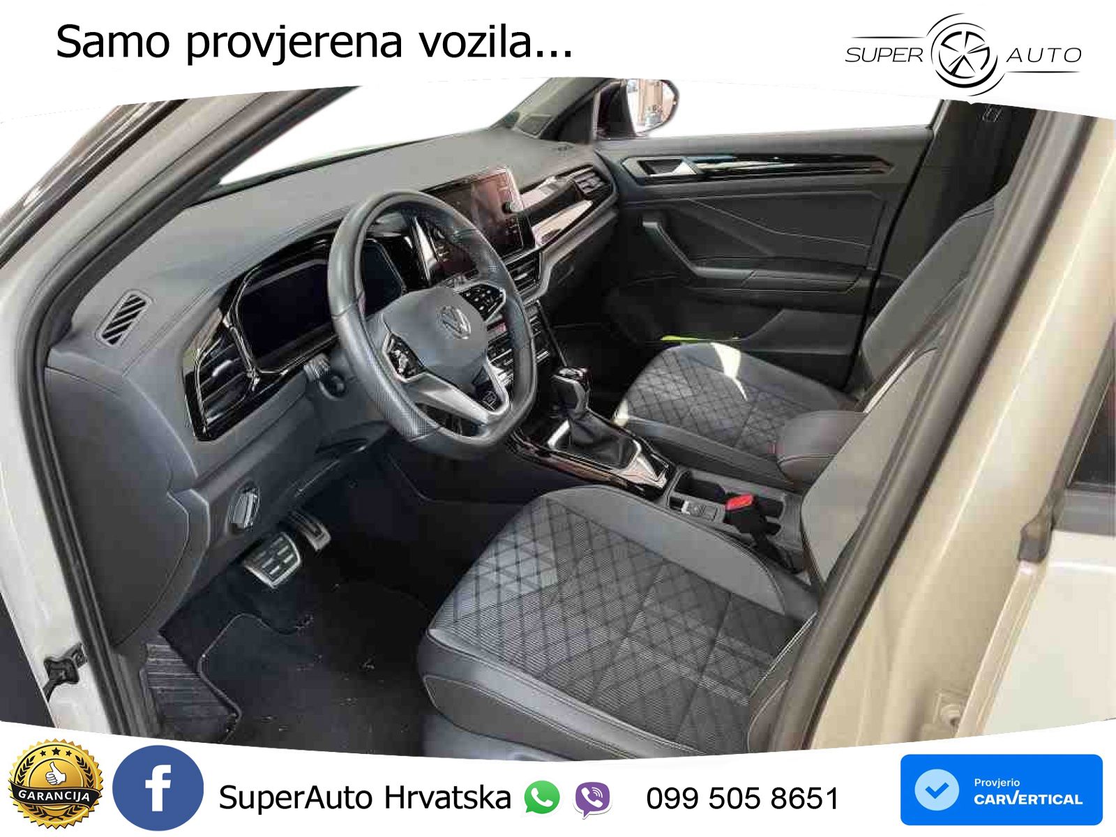 Volkswagen T-Roc 1.5 TSI (150 KS) DSG R-Line LED+GR SJED+ACC