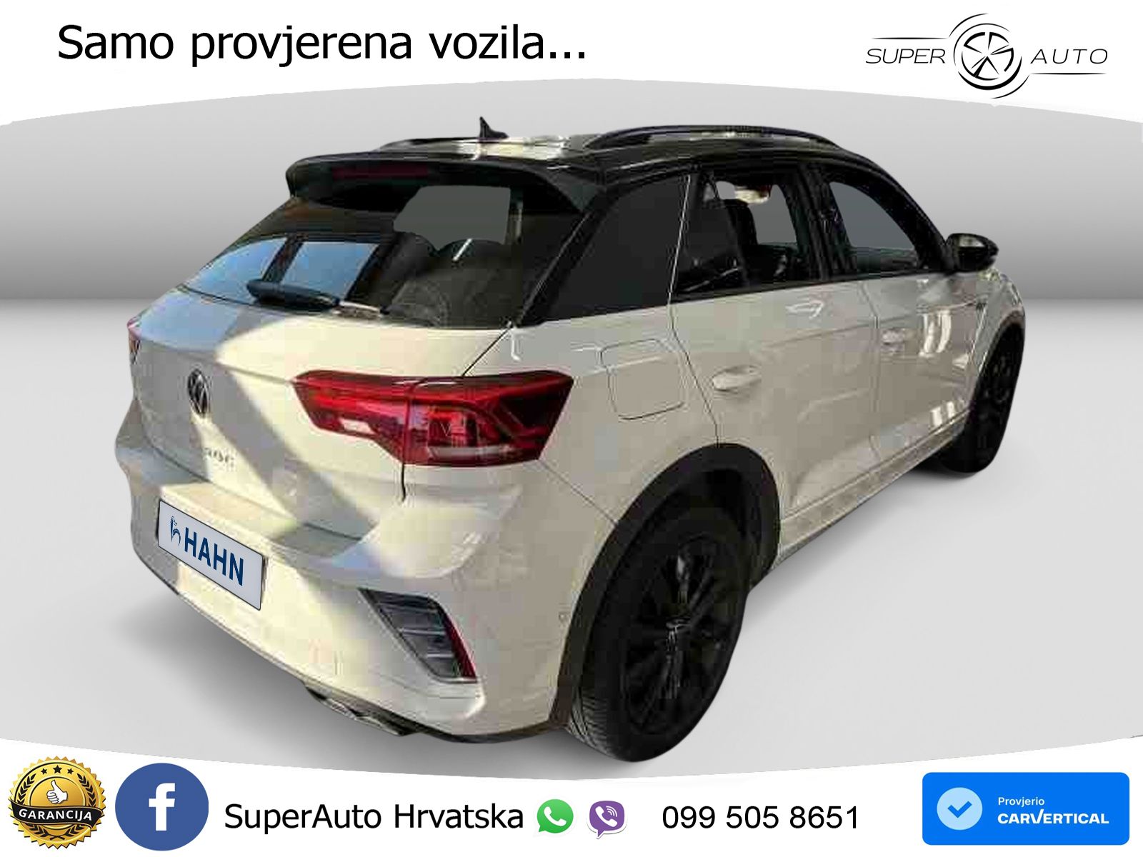 Volkswagen T-Roc 1.5 TSI (150 KS) DSG R-Line LED+GR SJED+ACC