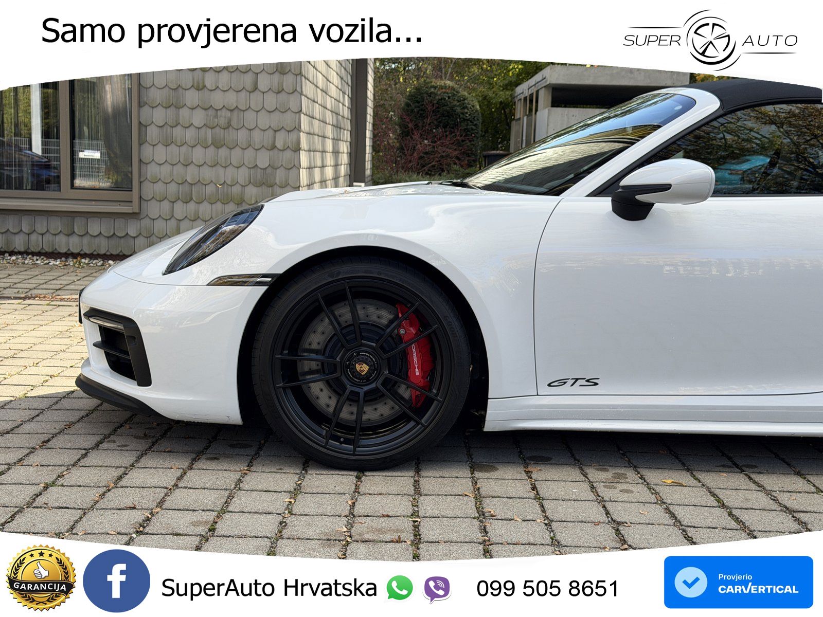 Porsche 911 Carrera 4 GTS Cabriolet 3.0 (480 KS) PDK MATRIX+GR SJED+KAM