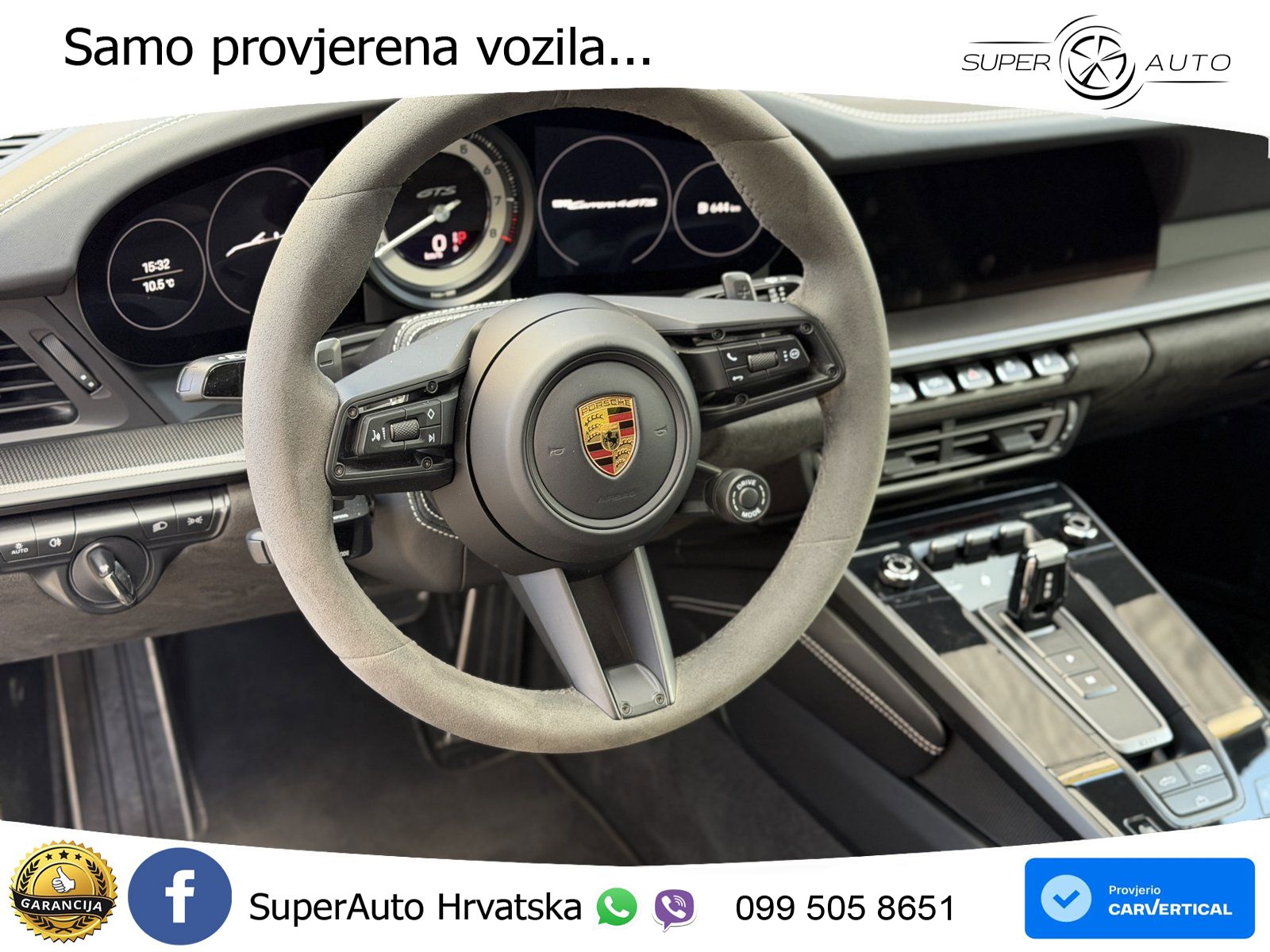 Porsche 911 Carrera 4 GTS Cabriolet 3.0 (480 KS) PDK MATRIX+GR SJED+KAM