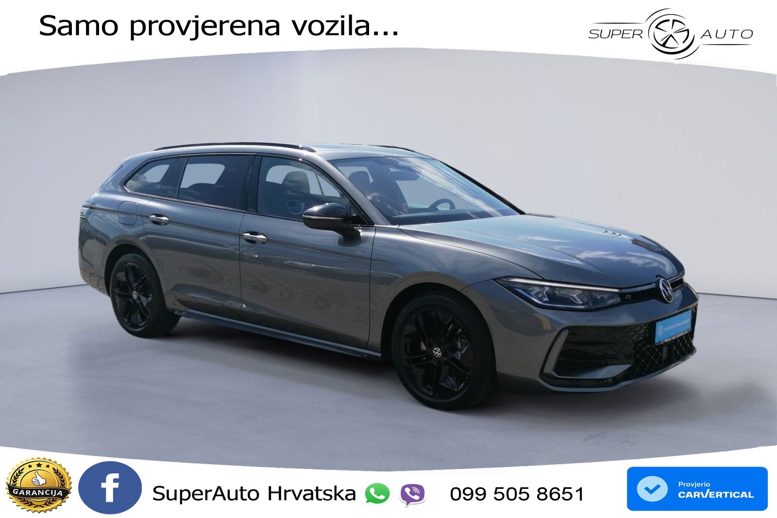 Volkswagen Passat Variant 2.0 TDI (193 KS) 4MOTION DSG R-Line LED+GR SJED+ACC