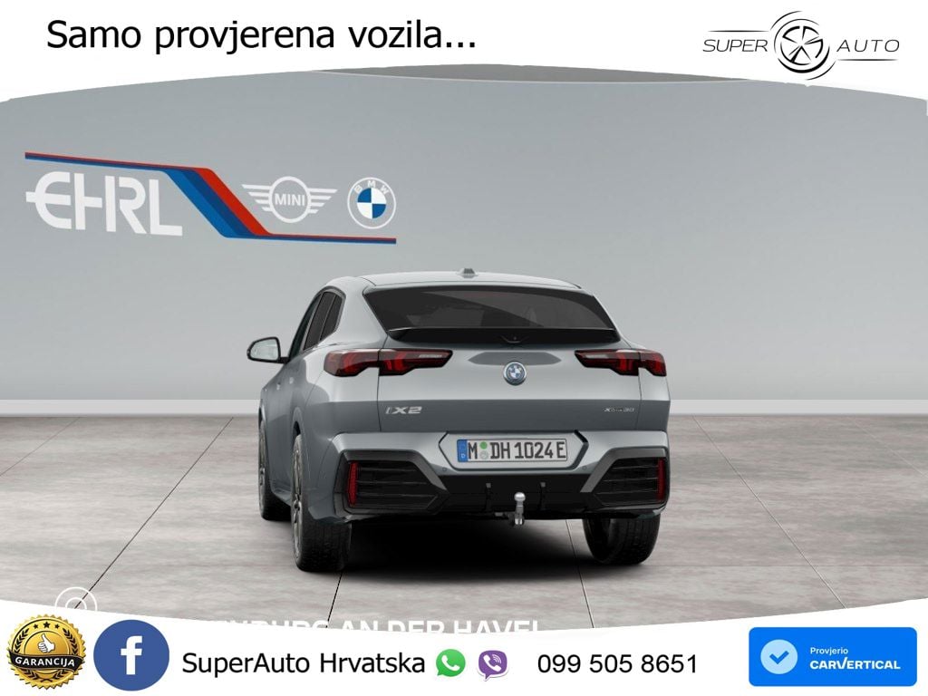 BMW iX2 66.5 kWh (313 KS) xDrive30 LED+GR SJED+ACC