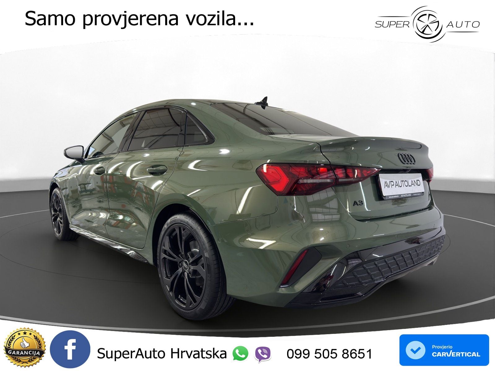 Audi A3 Limuzina 35 TFSI (150 KS) S tronic S line LED+GR SJED+ACC