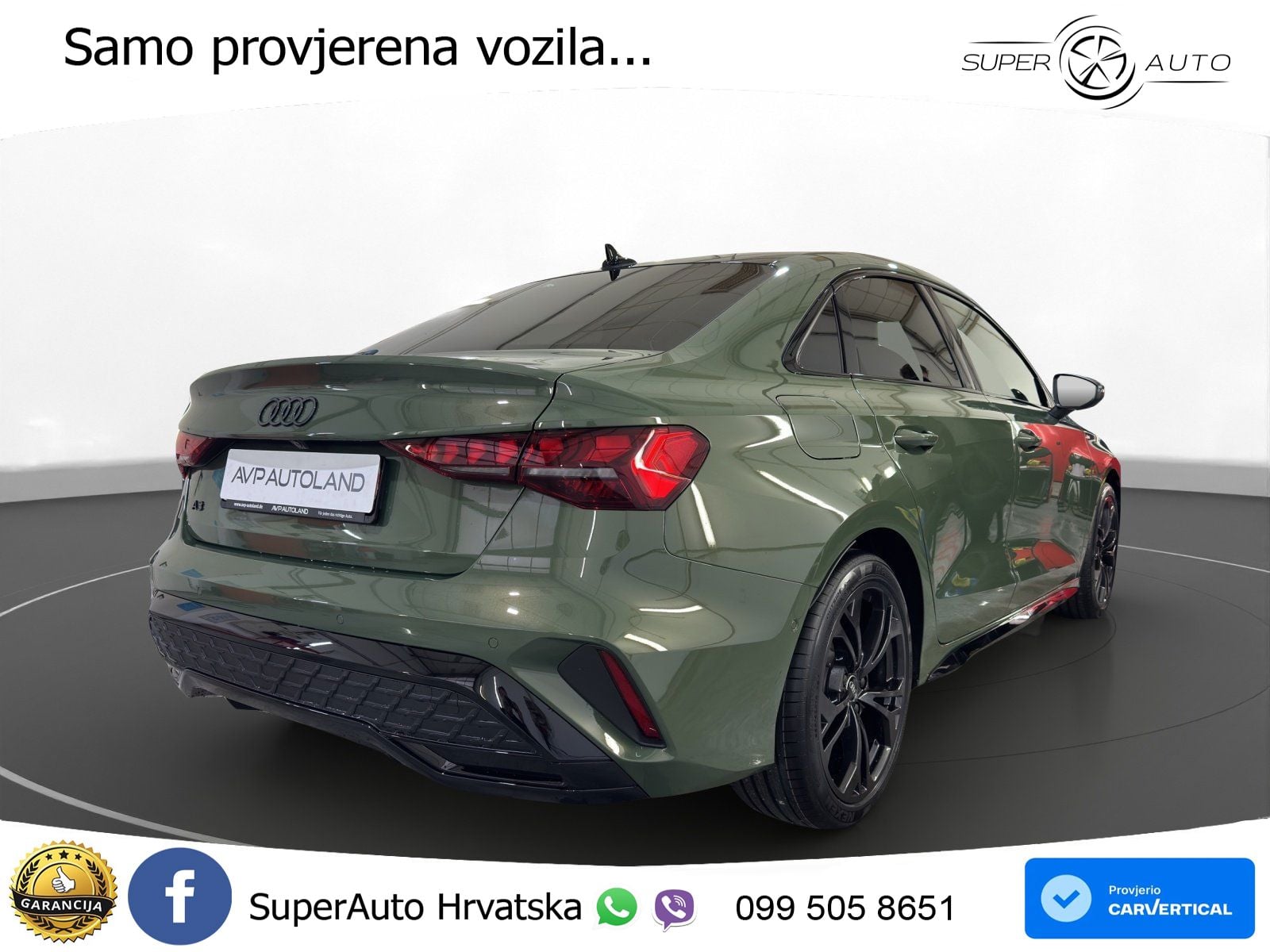 Audi A3 Limuzina 35 TFSI (150 KS) S tronic S line LED+GR SJED+ACC