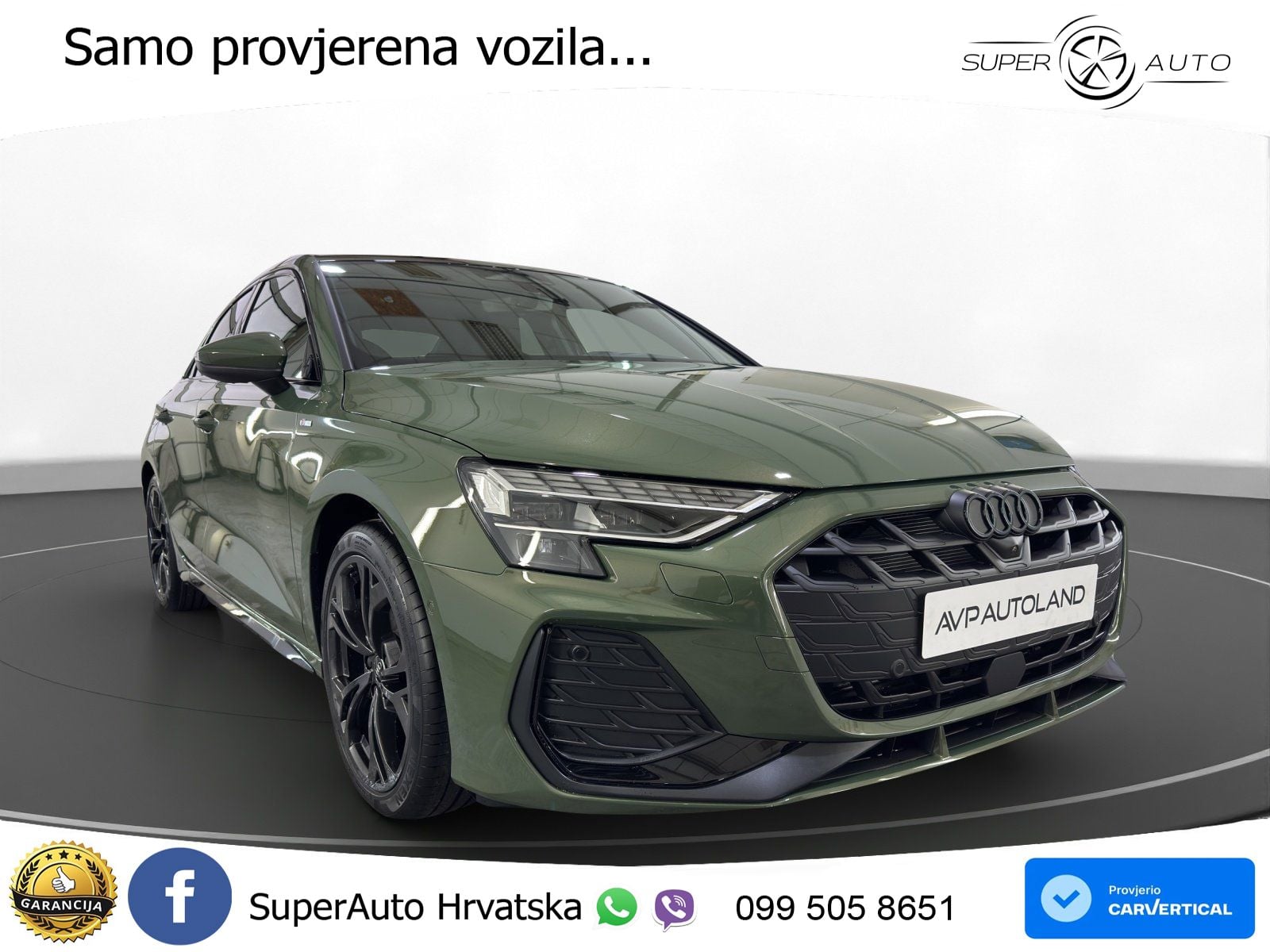 Audi A3 Limuzina 35 TFSI (150 KS) S tronic S line LED+GR SJED+ACC