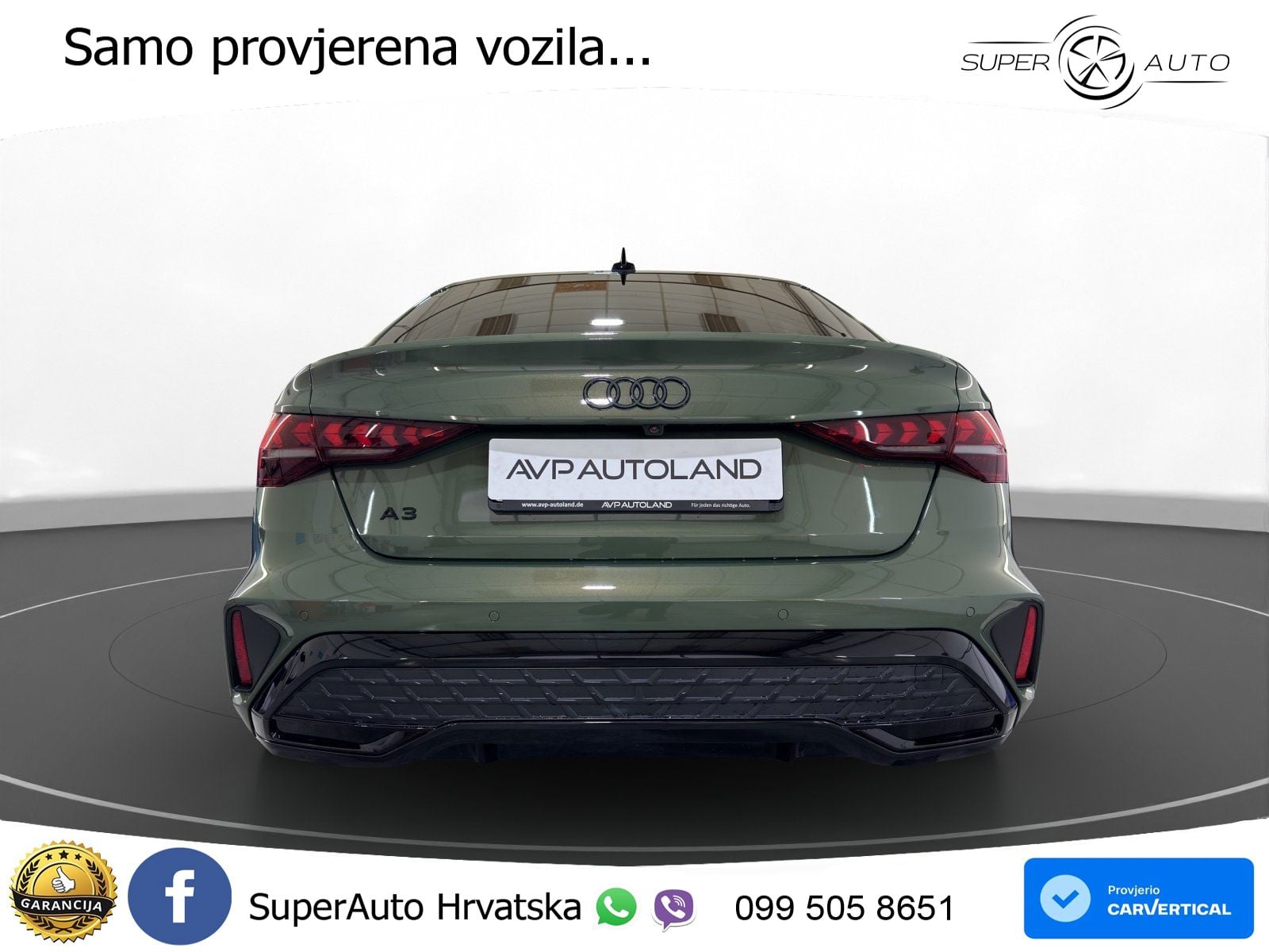 Audi A3 Limuzina 35 TFSI (150 KS) S tronic S line LED+GR SJED+ACC