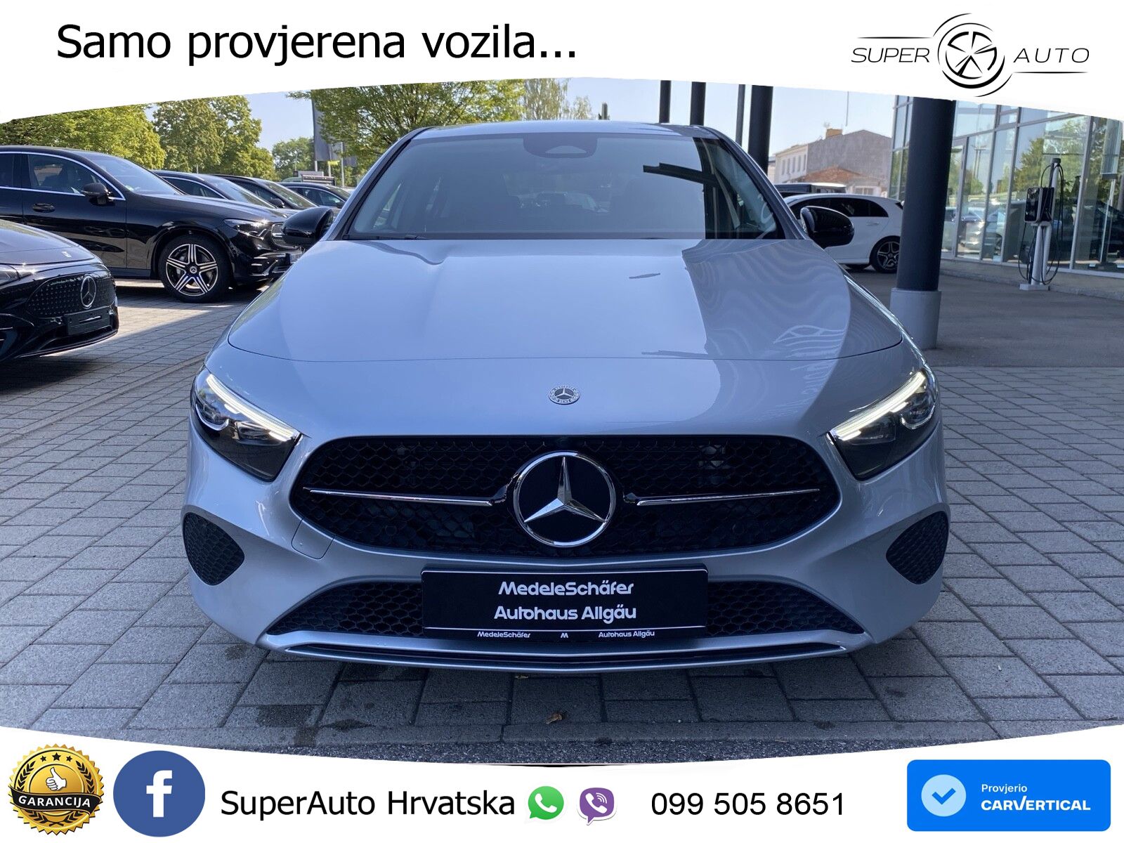 Mercedes-Benz A 200 7G-DCT LED+GR SJED+ACC