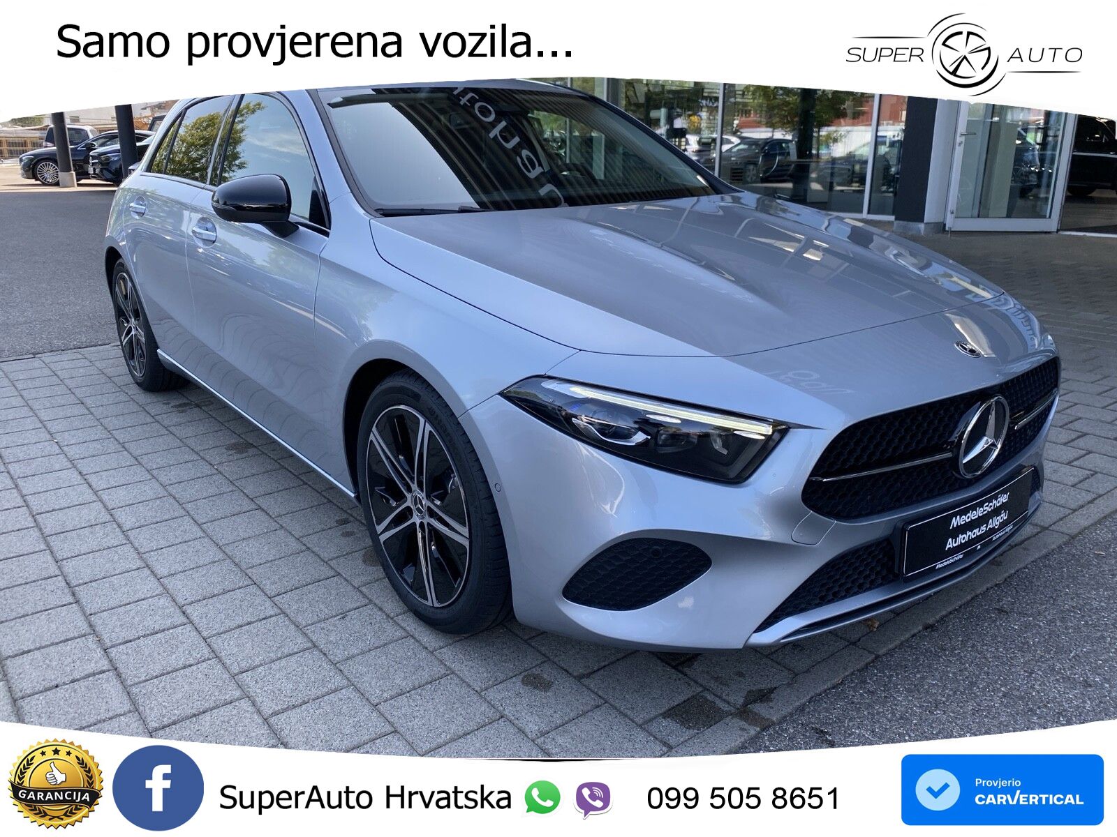Mercedes-Benz A 200 7G-DCT LED+GR SJED+ACC