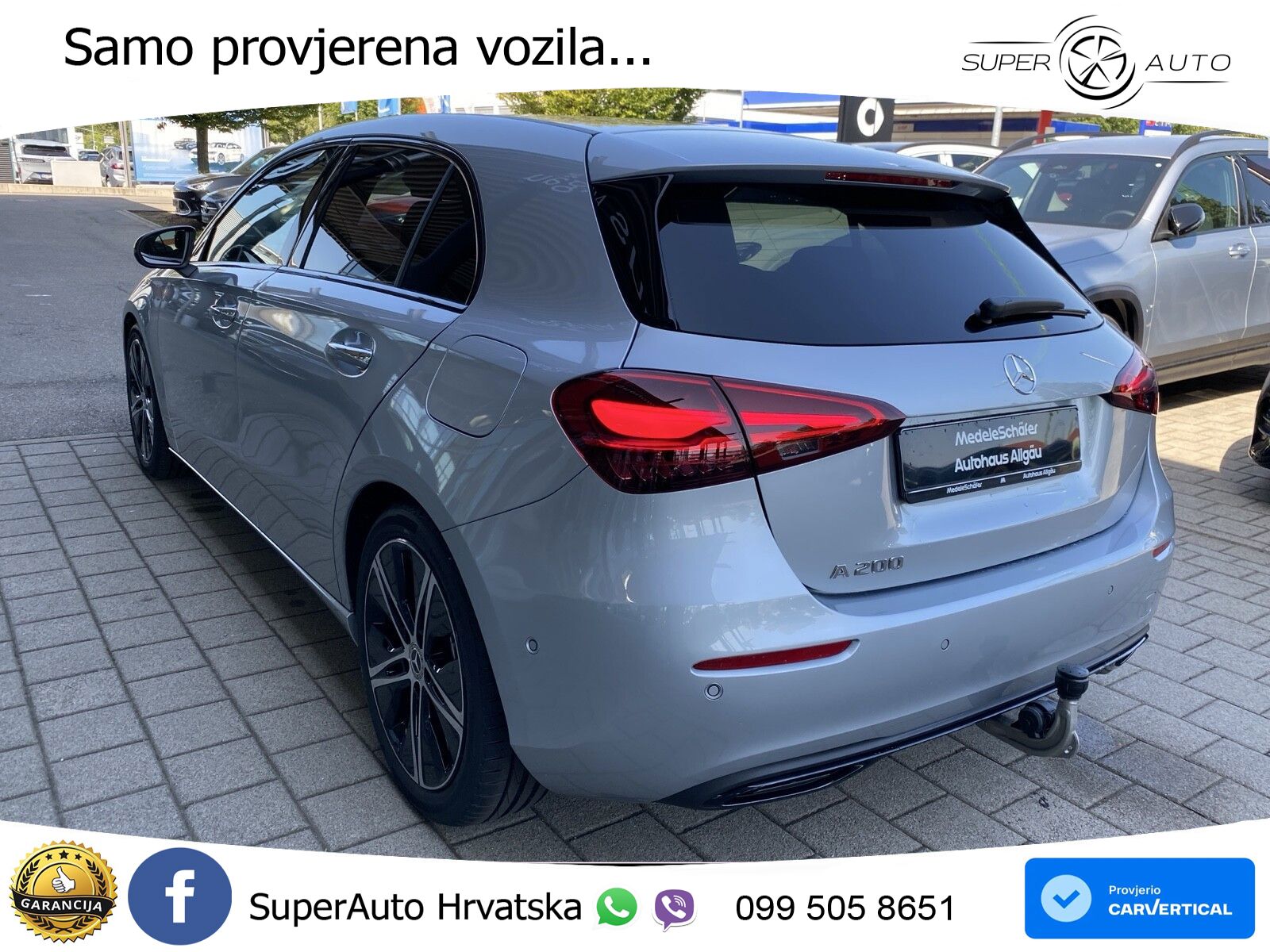 Mercedes-Benz A 200 7G-DCT LED+GR SJED+ACC
