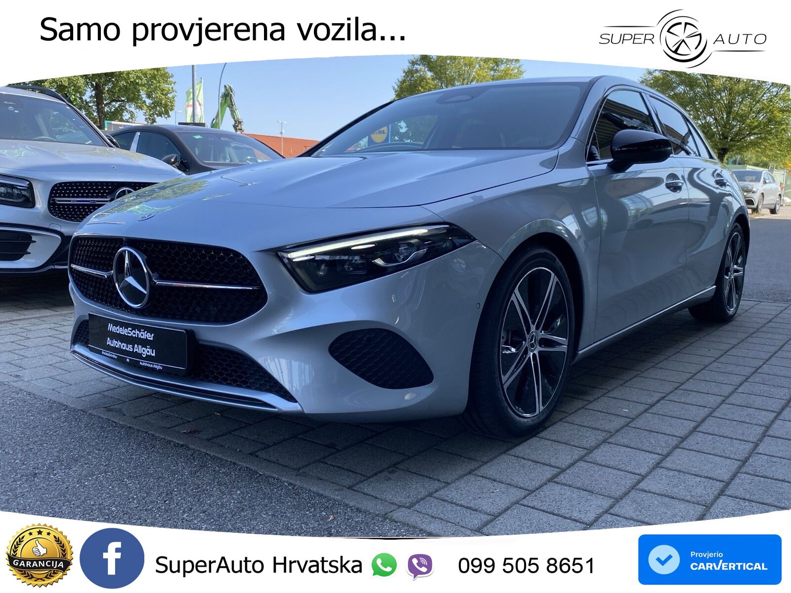 Mercedes-Benz A 200 7G-DCT LED+GR SJED+ACC