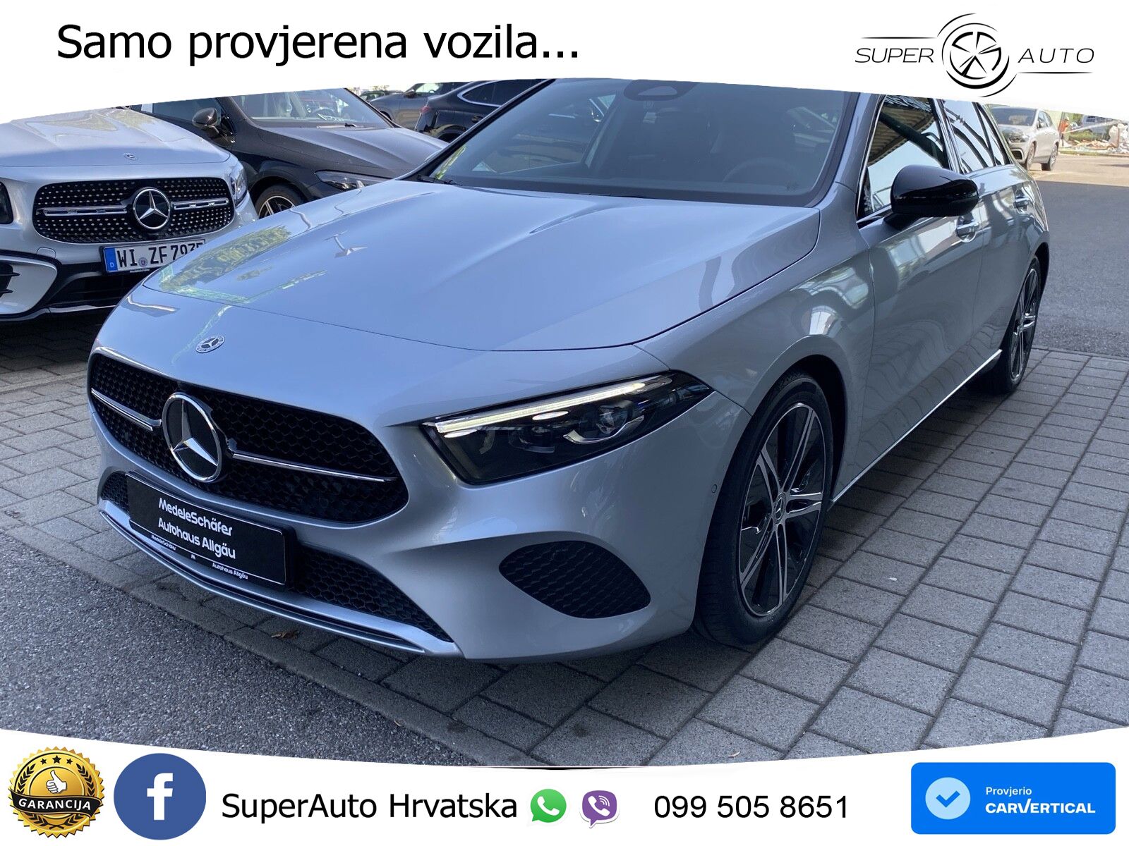 Mercedes-Benz A 200 7G-DCT LED+GR SJED+ACC