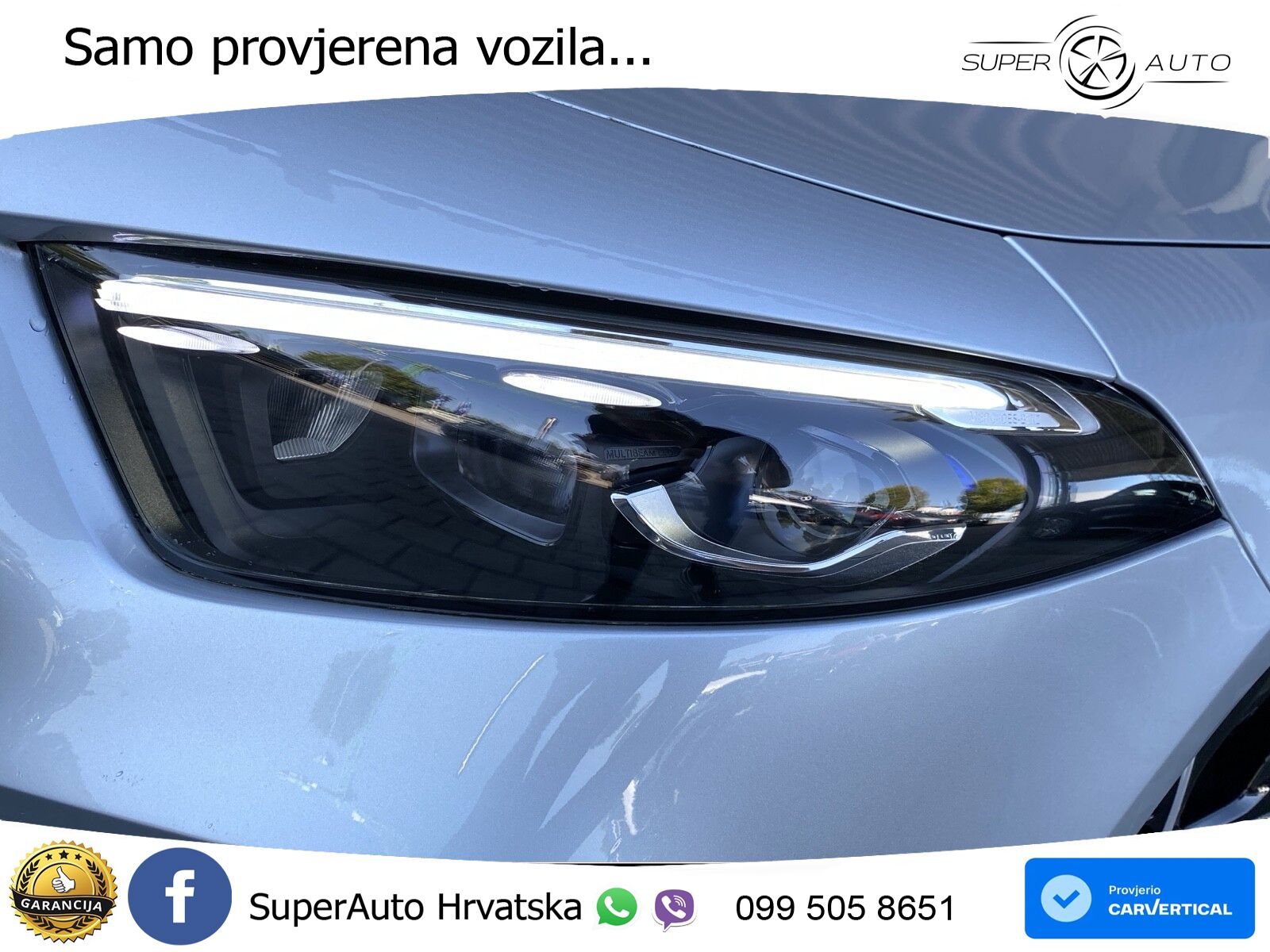 Mercedes-Benz A 200 7G-DCT LED+GR SJED+ACC