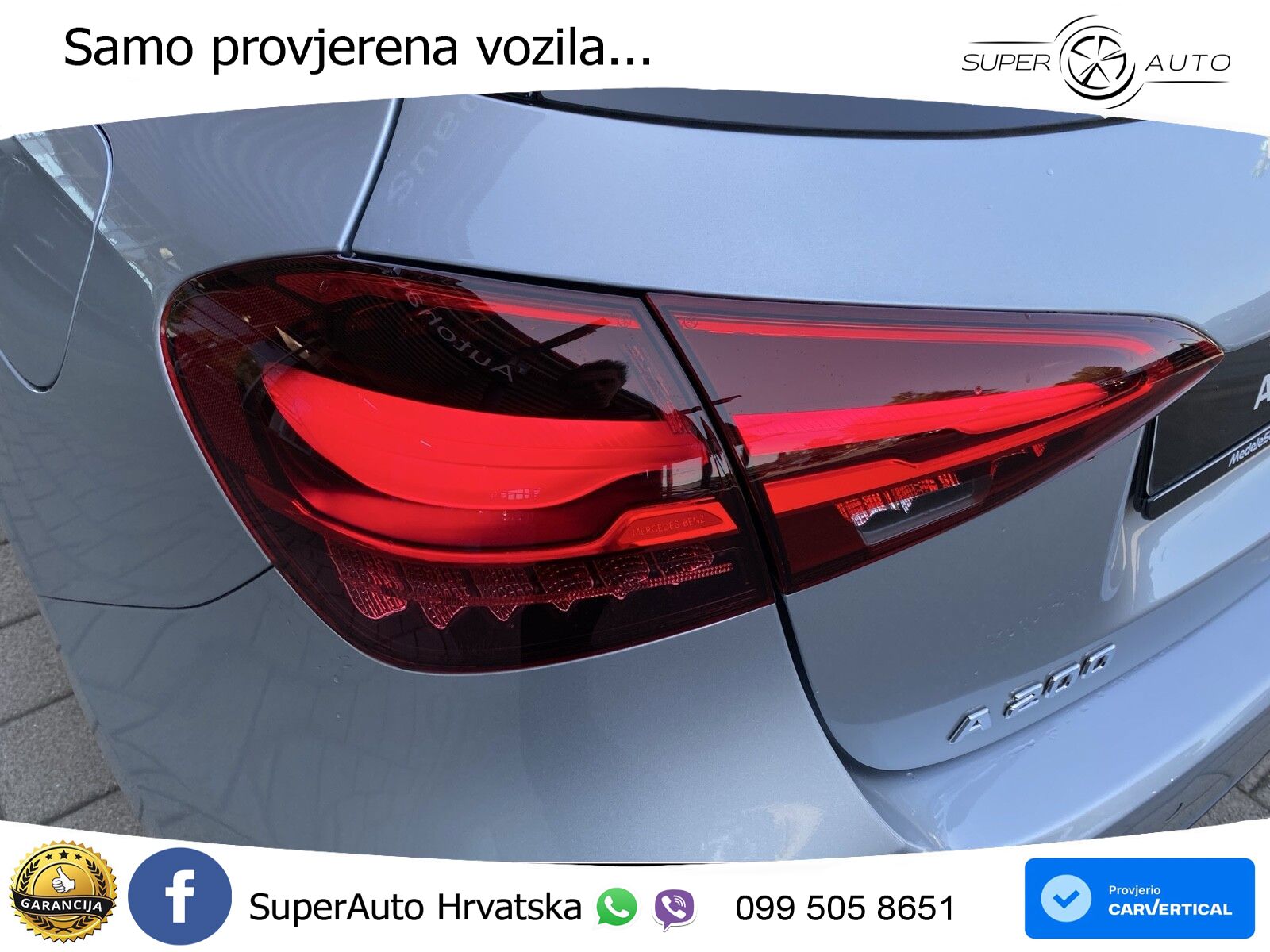 Mercedes-Benz A 200 7G-DCT LED+GR SJED+ACC