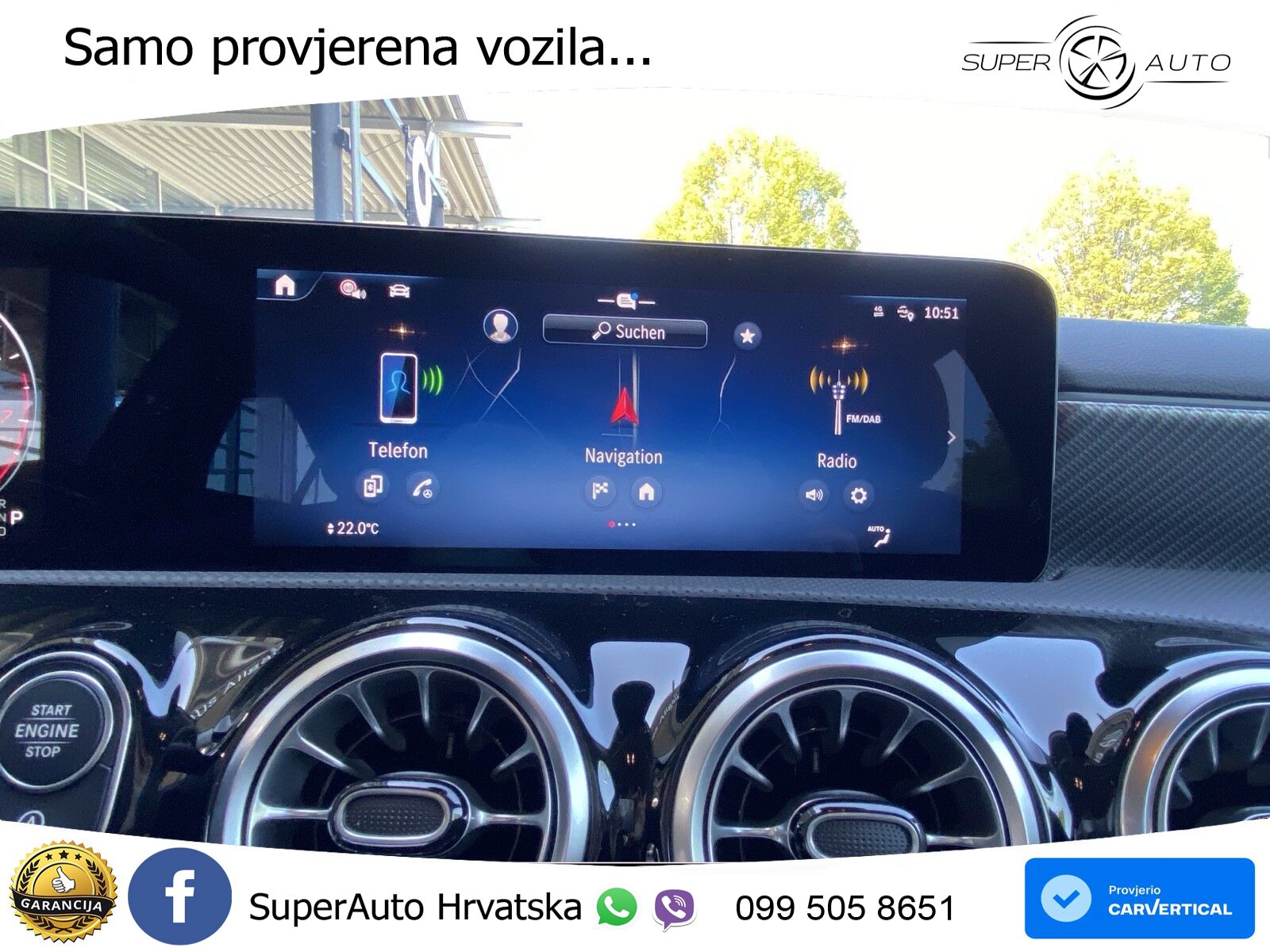 Mercedes-Benz A 200 7G-DCT LED+GR SJED+ACC