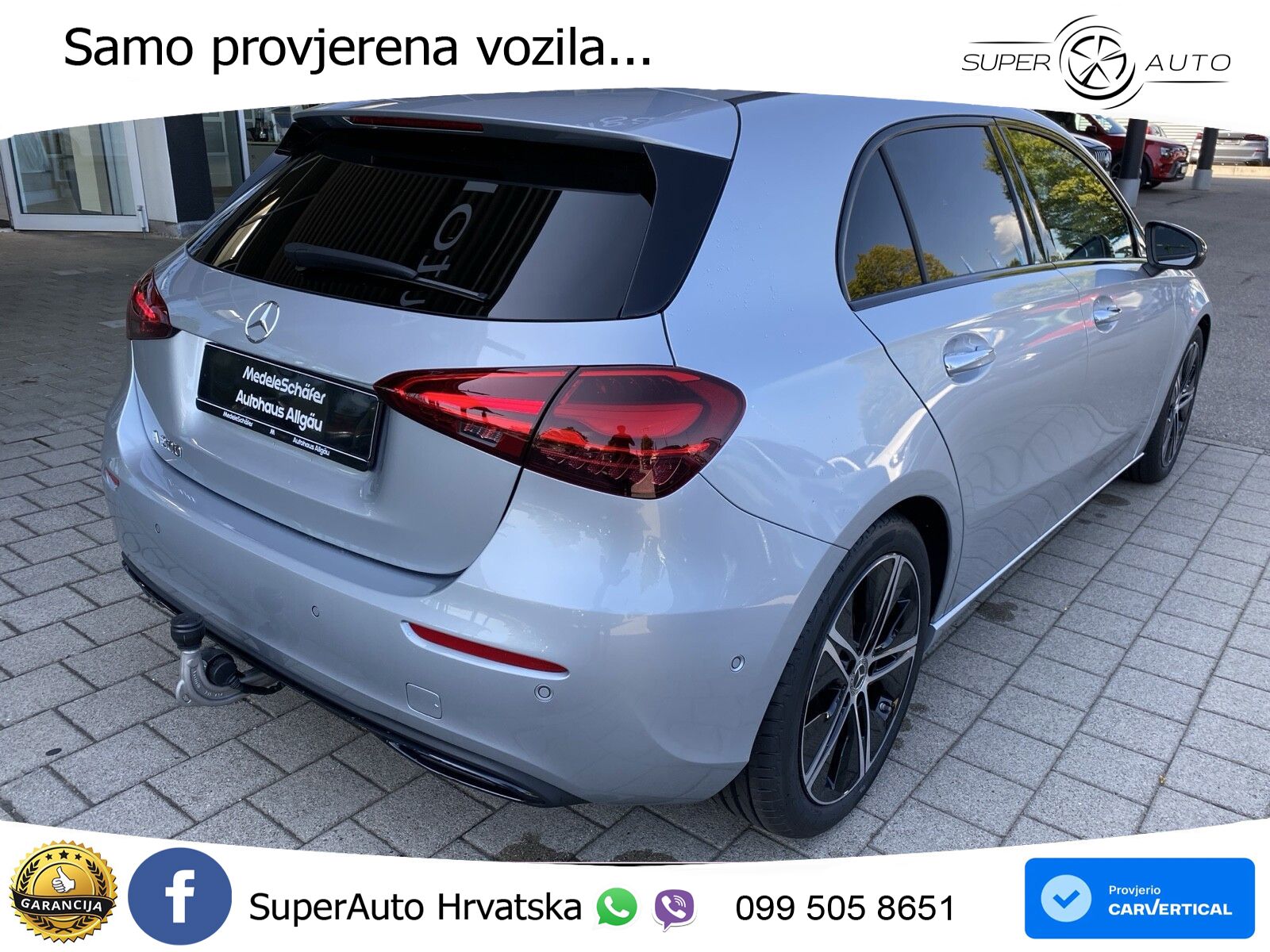 Mercedes-Benz A 200 7G-DCT LED+GR SJED+ACC