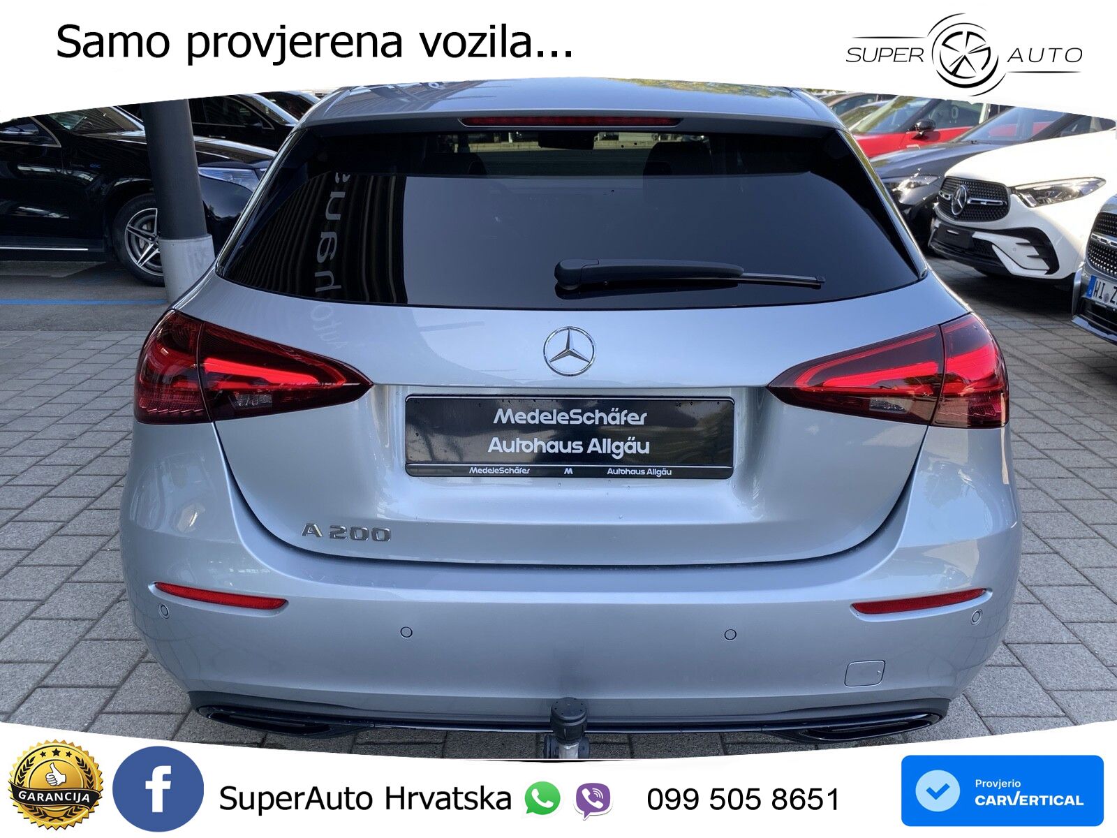 Mercedes-Benz A 200 7G-DCT LED+GR SJED+ACC