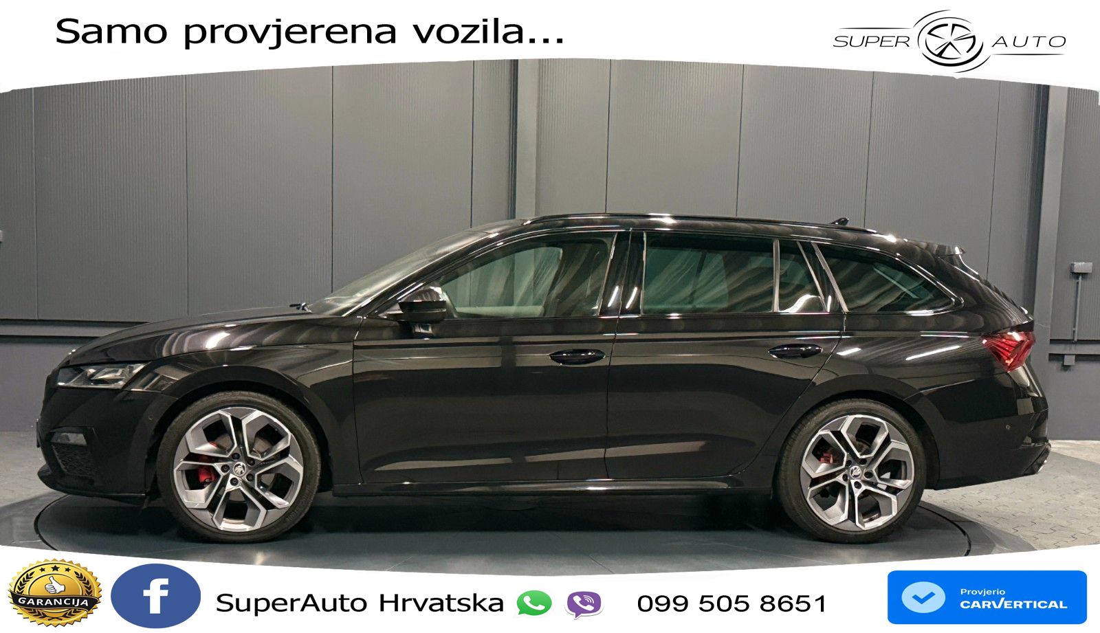 Škoda Octavia Combi RS 2.0 TDI (200 KS) 4x4 DSG