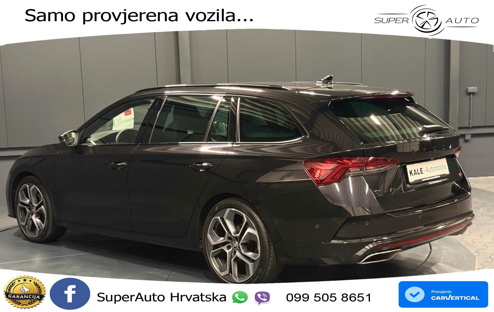 Škoda Octavia Combi RS 2.0 TDI (200 KS) 4x4 DSG