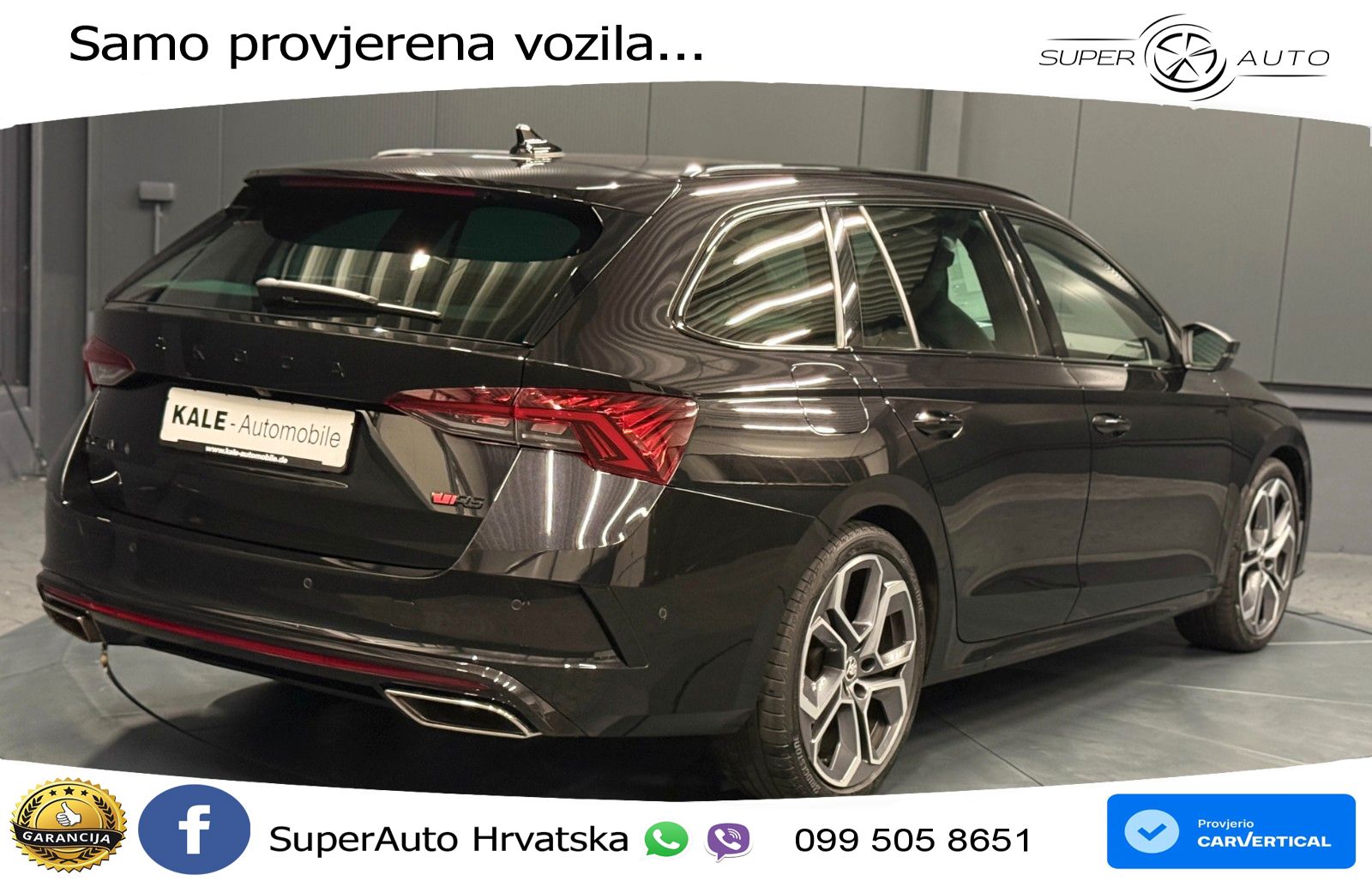 Škoda Octavia Combi RS 2.0 TDI (200 KS) 4x4 DSG