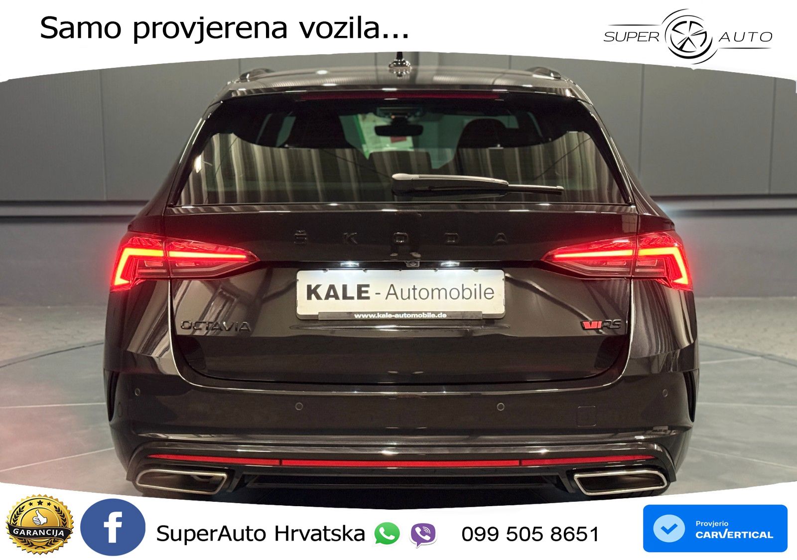 Škoda Octavia Combi RS 2.0 TDI (200 KS) 4x4 DSG