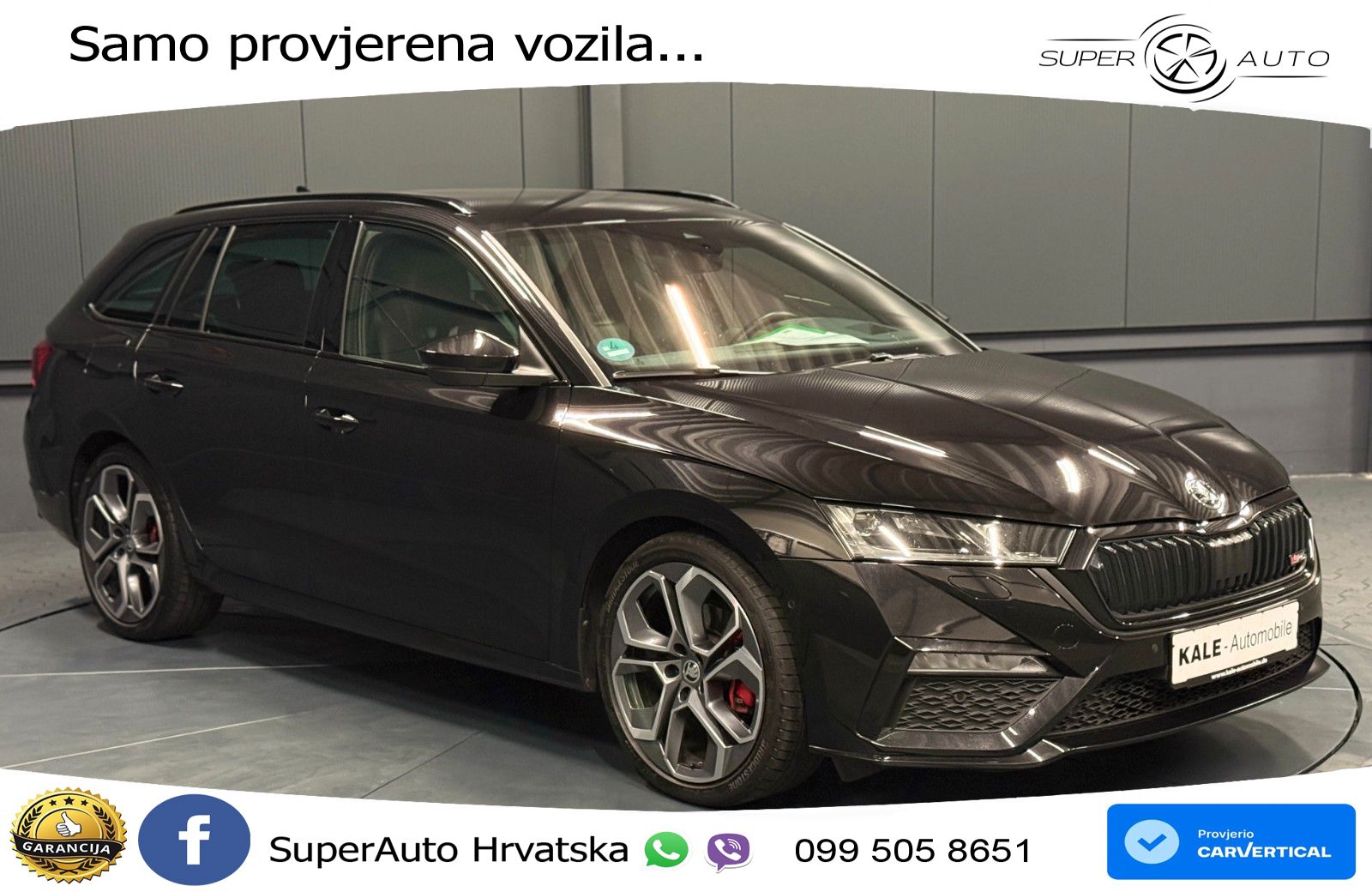 Škoda Octavia Combi RS 2.0 TDI (200 KS) 4x4 DSG