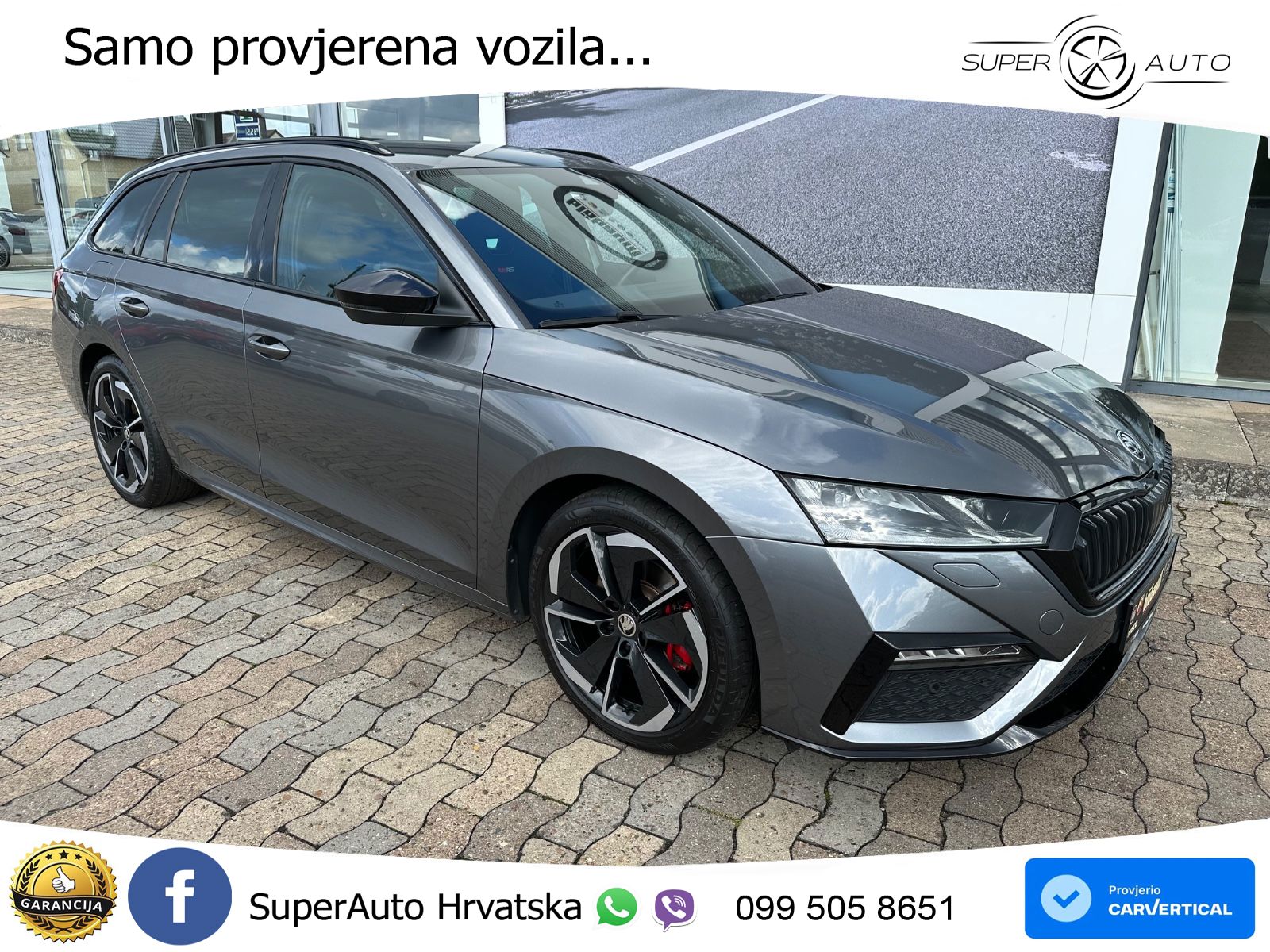 Škoda Octavia Combi RS 2.0 TDI (200 KS) DSG