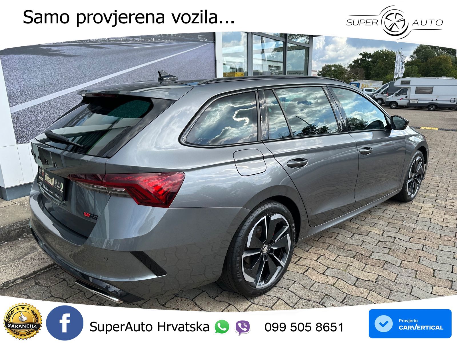 Škoda Octavia Combi RS 2.0 TDI (200 KS) DSG