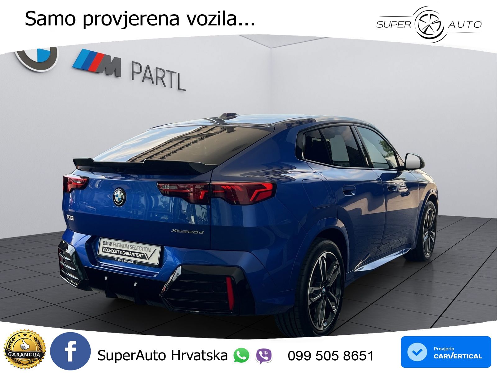 BMW X2 xDrive20d Steptronic M Sport LED+GR SJED+ACC