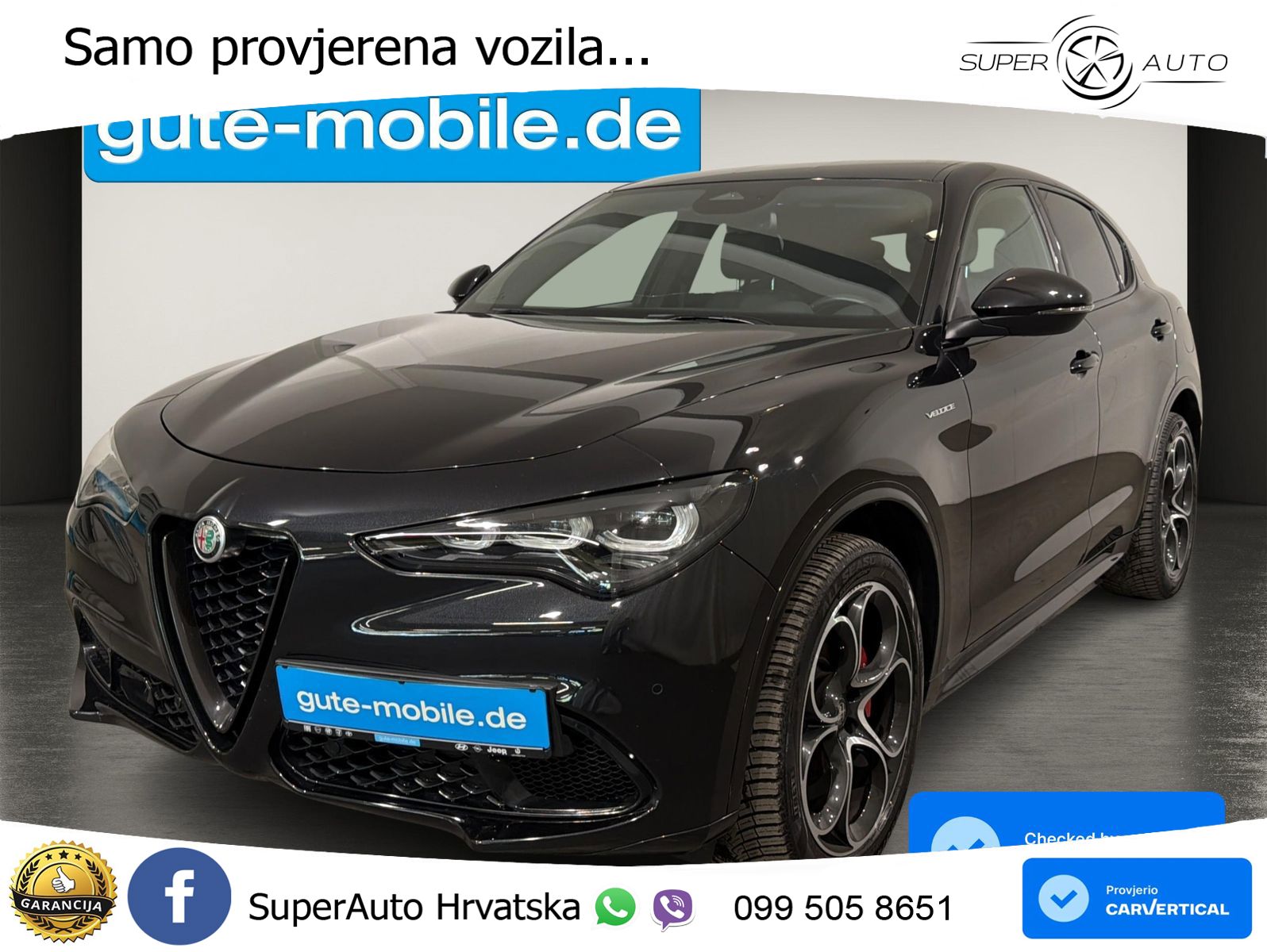 Alfa Romeo Stelvio 2.2 MultiJet II (210 KS) Q4 Automatic LED+GR SJED+ACC