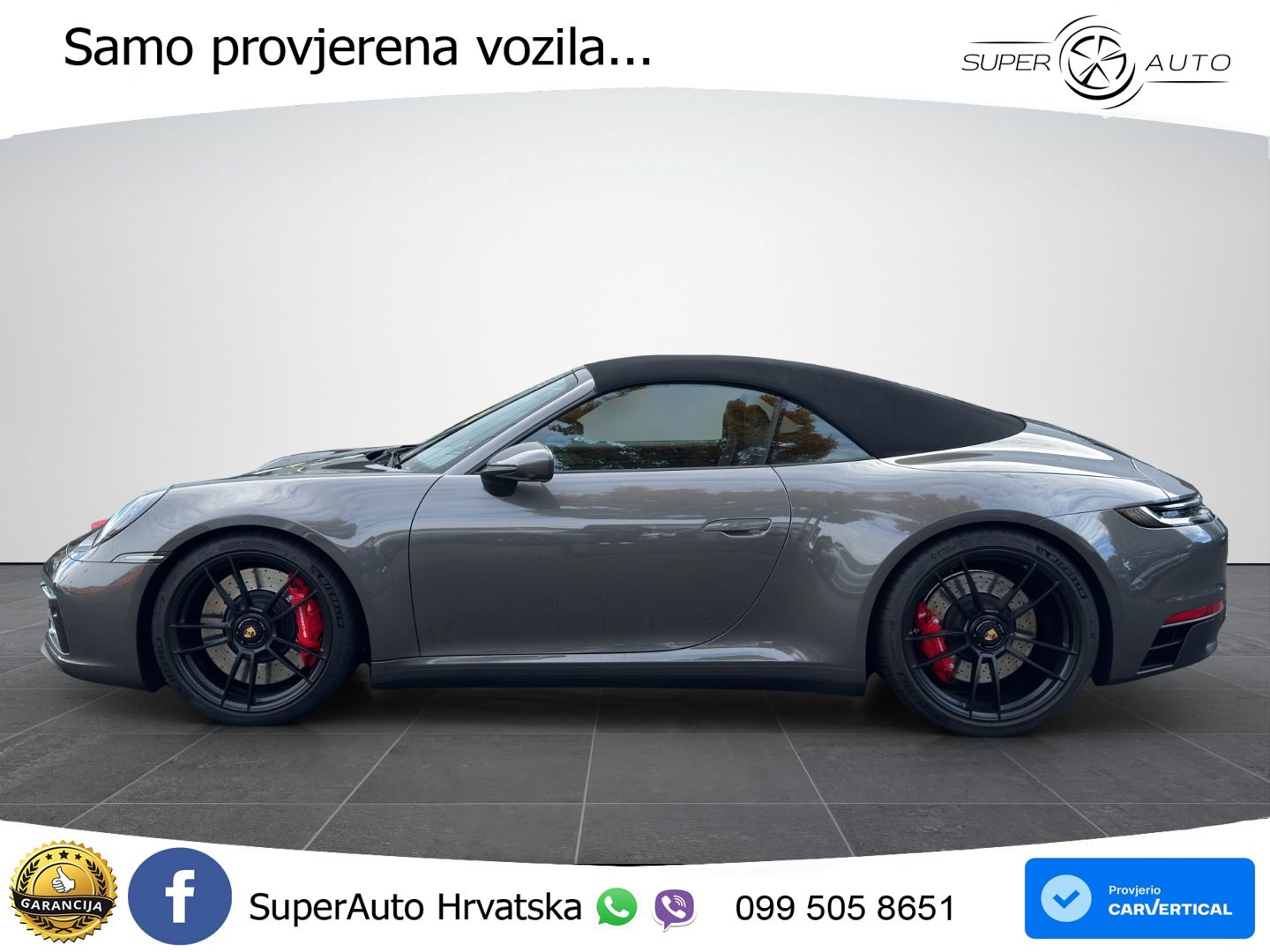 Porsche 911 Carrera GTS Cabriolet 3.0 (480 KS) PDK