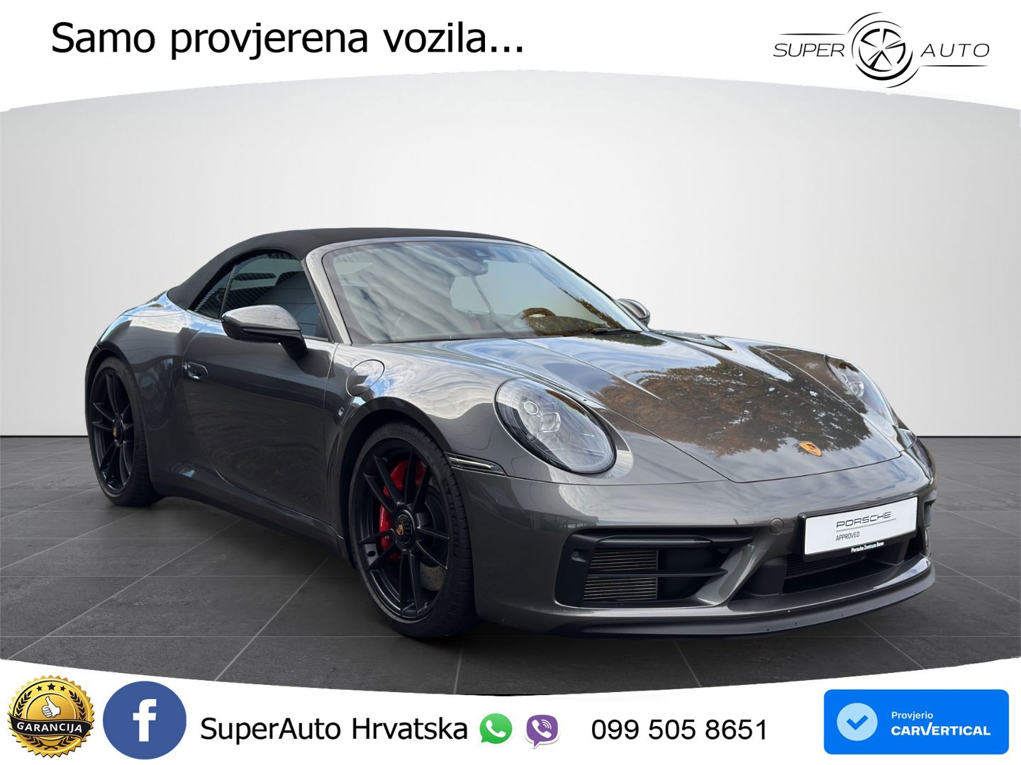 Porsche 911 Carrera GTS Cabriolet 3.0 (480 KS) PDK