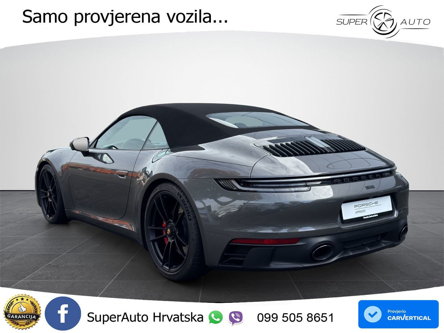 Porsche 911 Carrera GTS Cabriolet 3.0 (480 KS) PDK