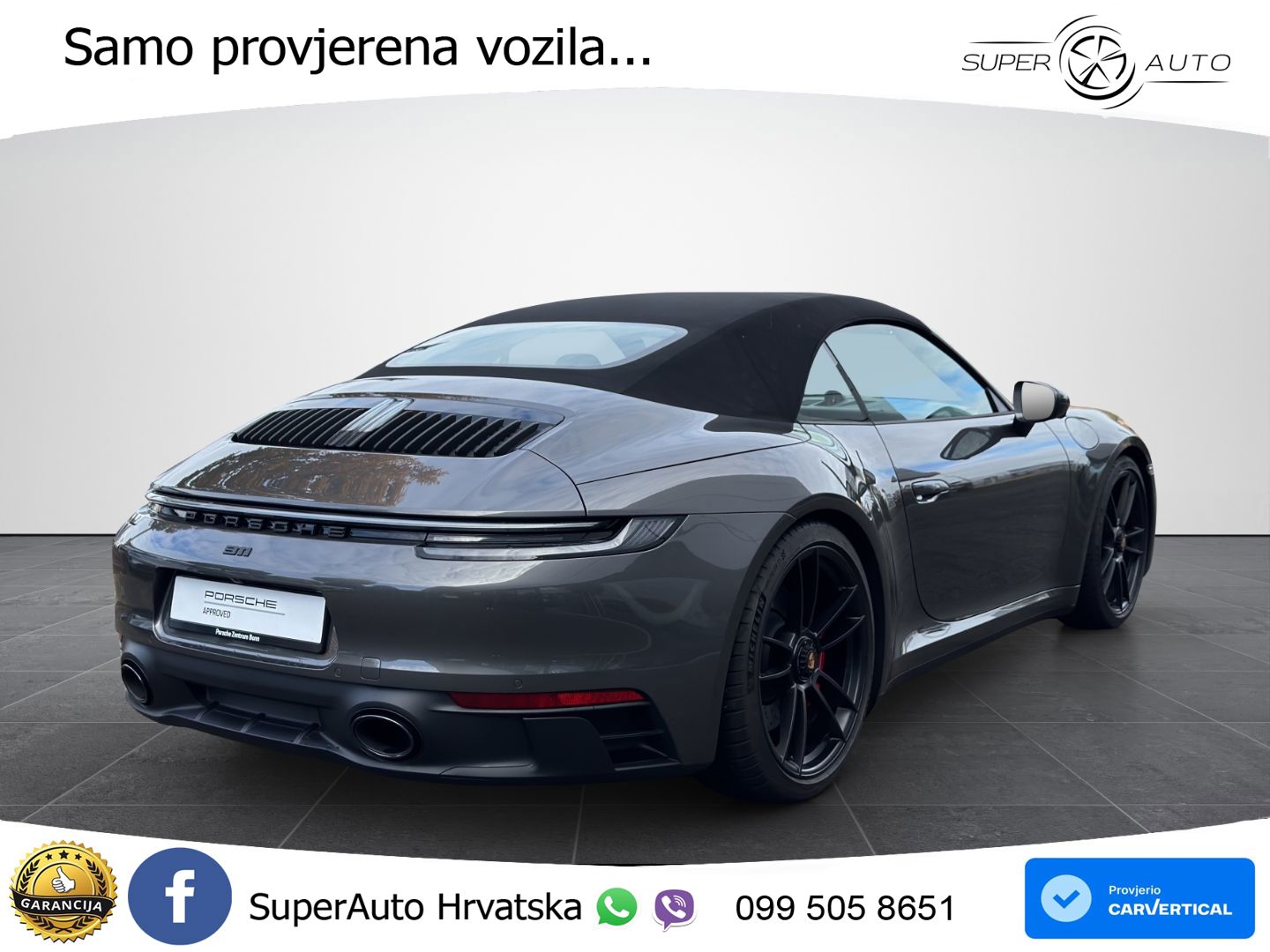 Porsche 911 Carrera GTS Cabriolet 3.0 (480 KS) PDK