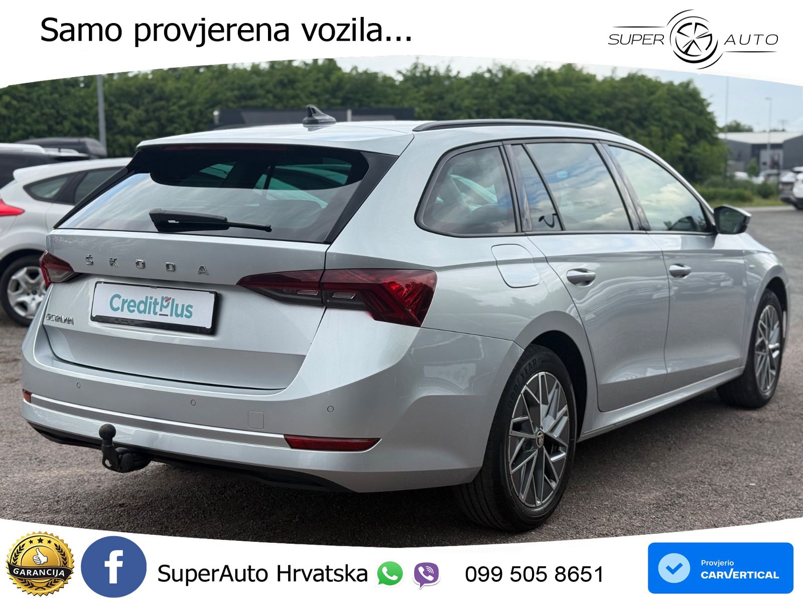 Škoda Octavia Combi 2.0 TDI (150 KS) DSG LED+GR SJED+ACC