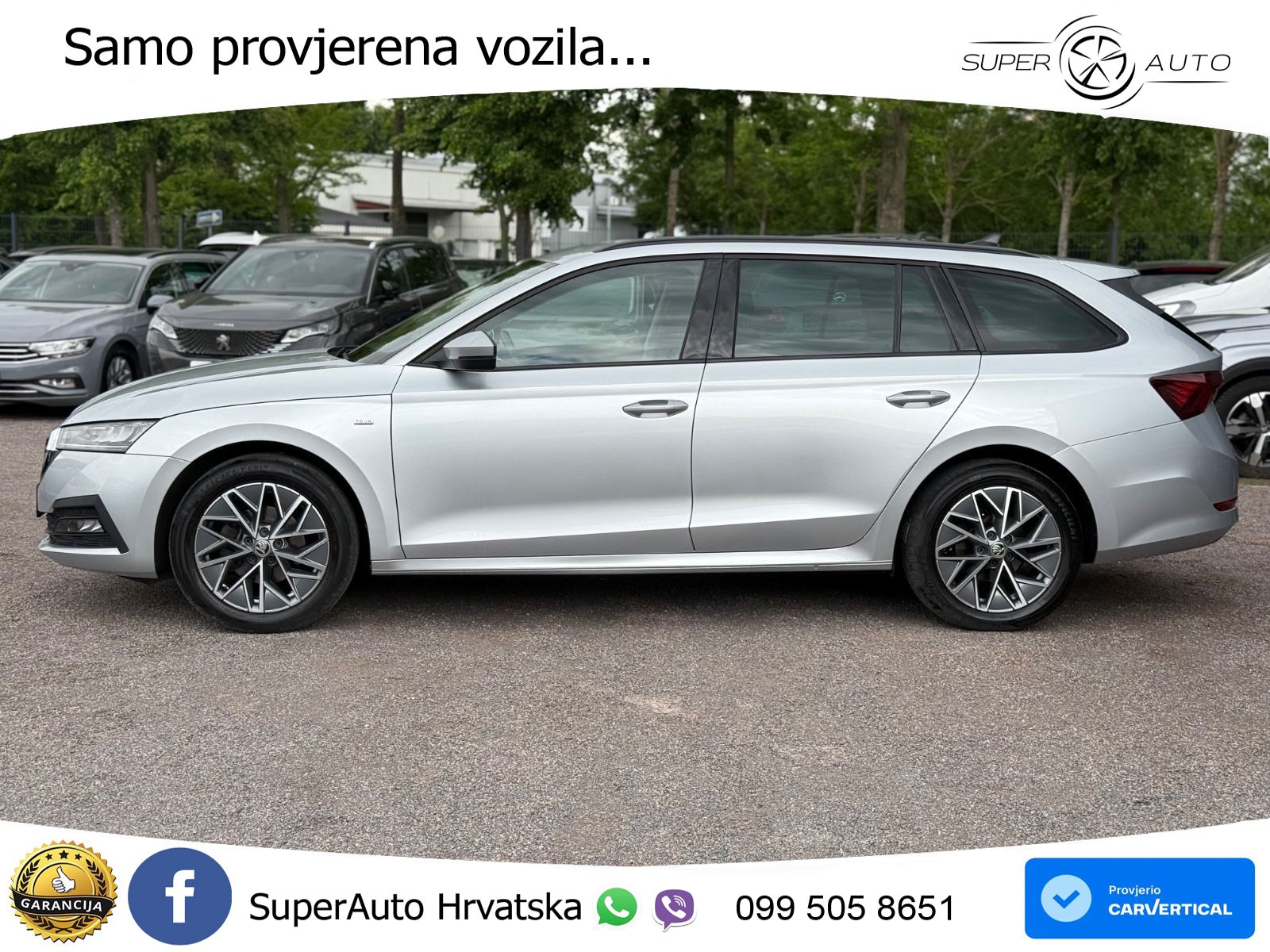 Škoda Octavia Combi 2.0 TDI (150 KS) DSG LED+GR SJED+ACC