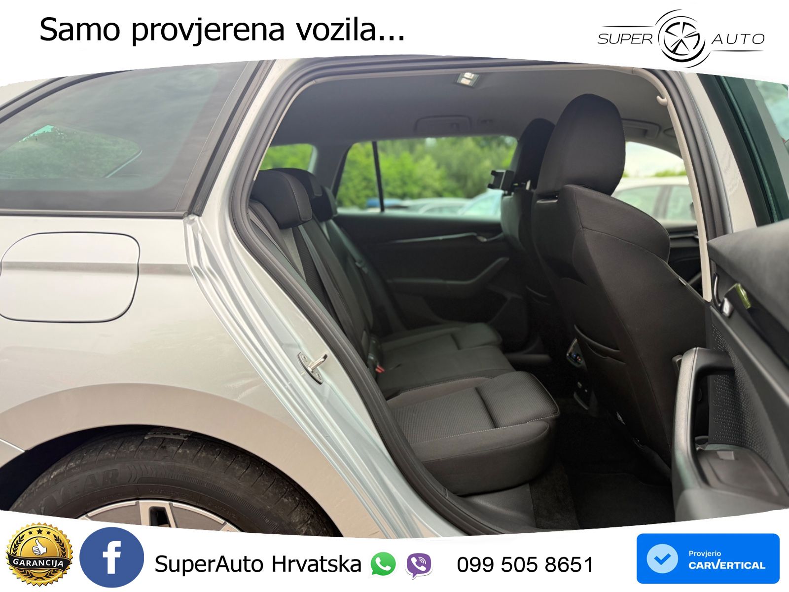 Škoda Octavia Combi 2.0 TDI (150 KS) DSG LED+GR SJED+ACC