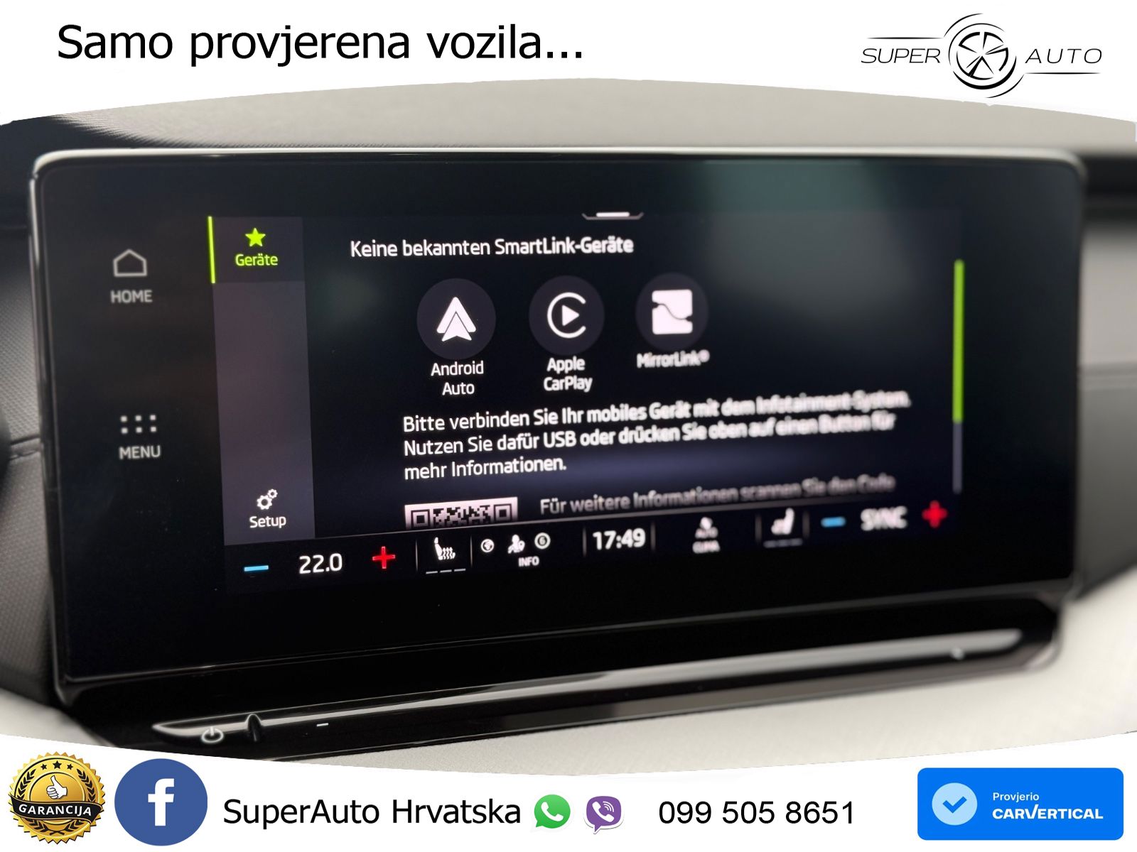 Škoda Octavia Combi 2.0 TDI (150 KS) DSG LED+GR SJED+ACC