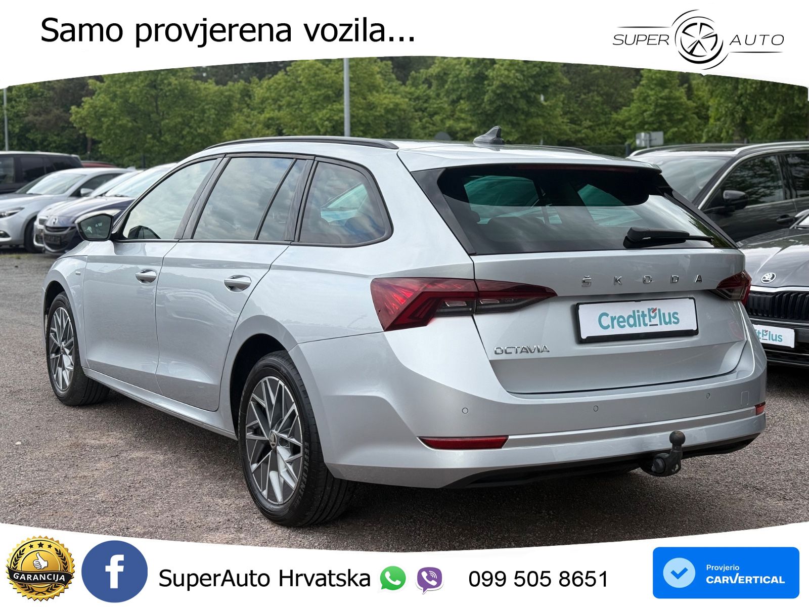 Škoda Octavia Combi 2.0 TDI (150 KS) DSG LED+GR SJED+ACC