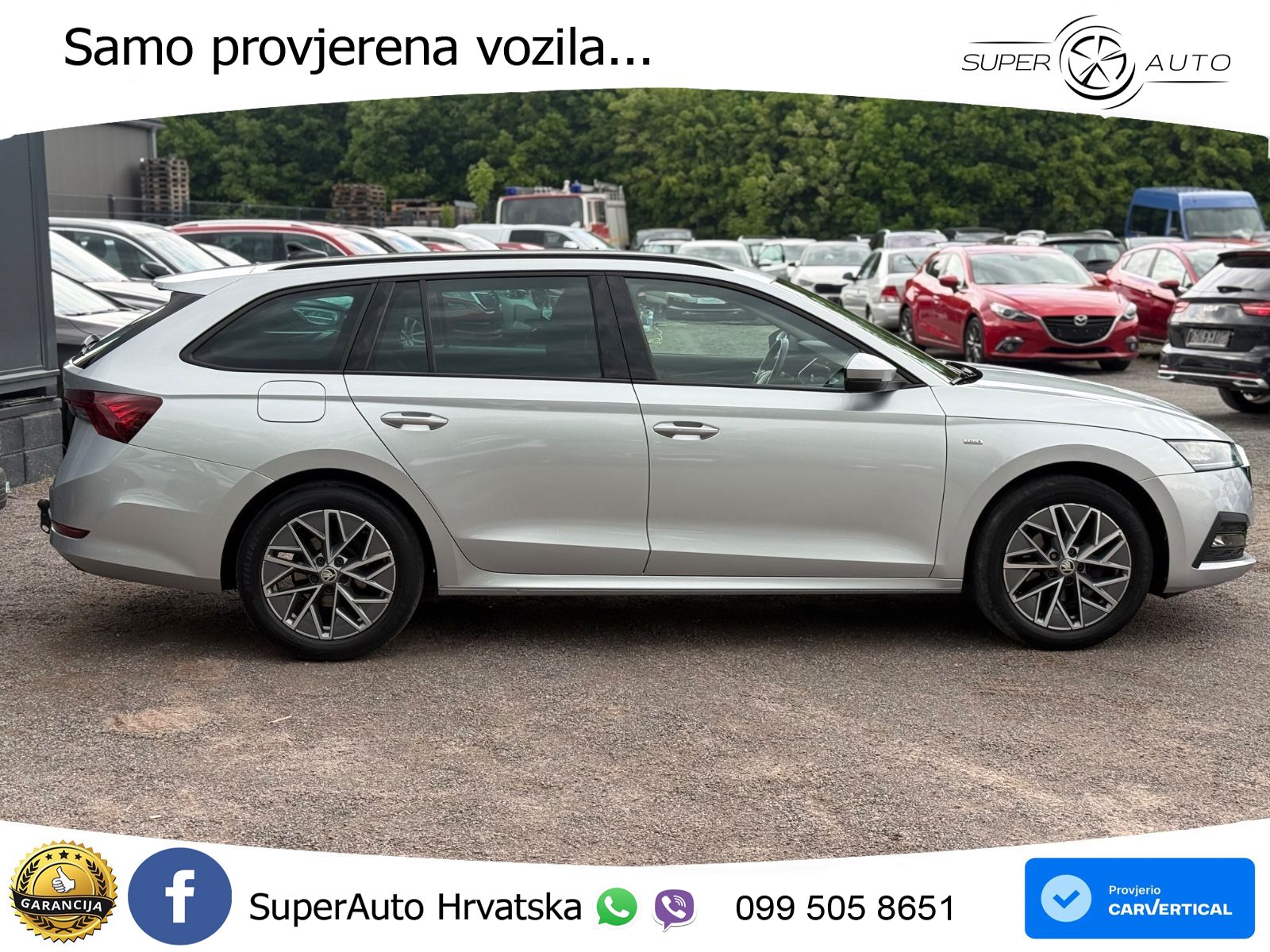 Škoda Octavia Combi 2.0 TDI (150 KS) DSG LED+GR SJED+ACC