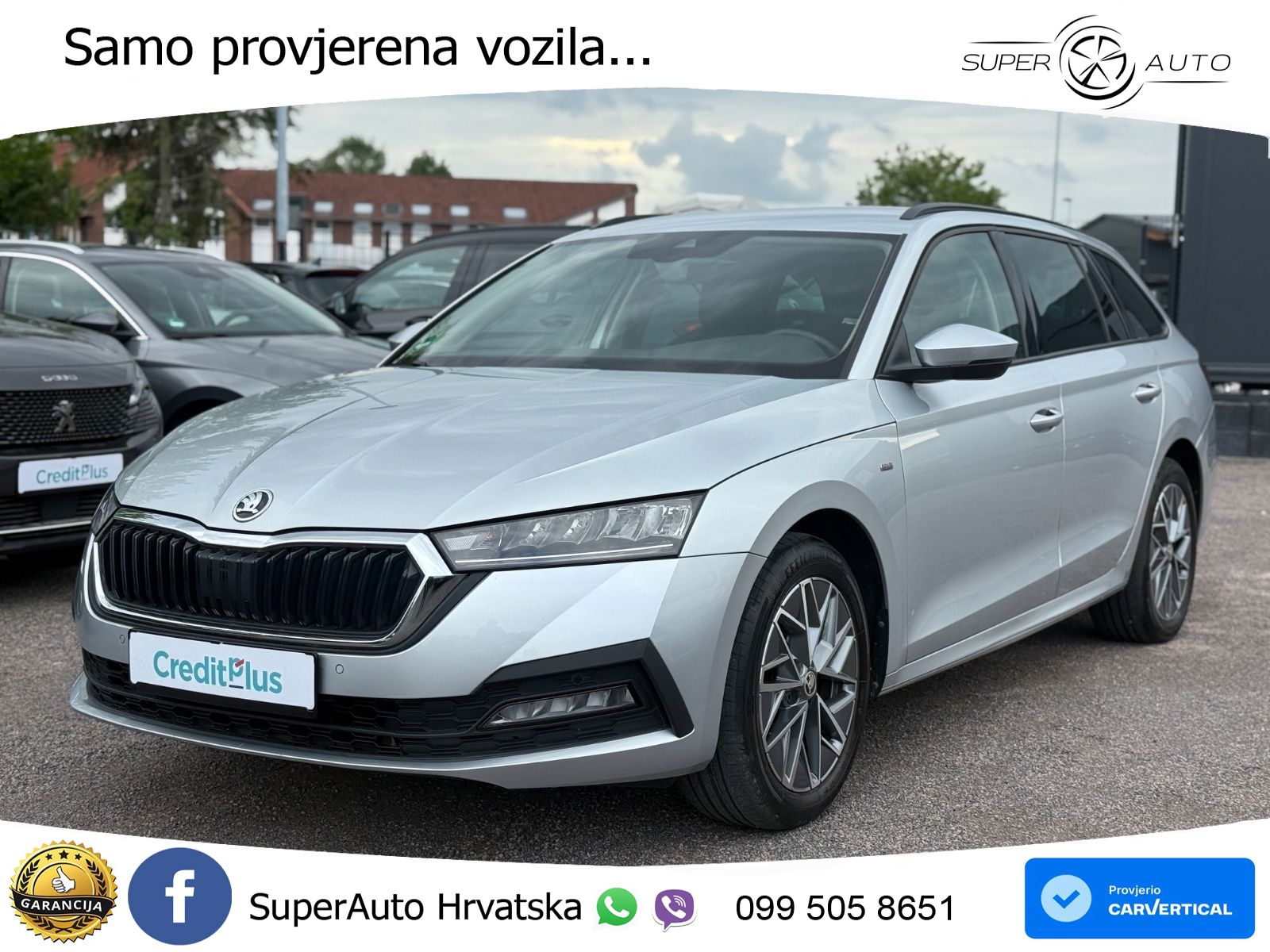 Škoda Octavia Combi 2.0 TDI (150 KS) DSG LED+GR SJED+ACC