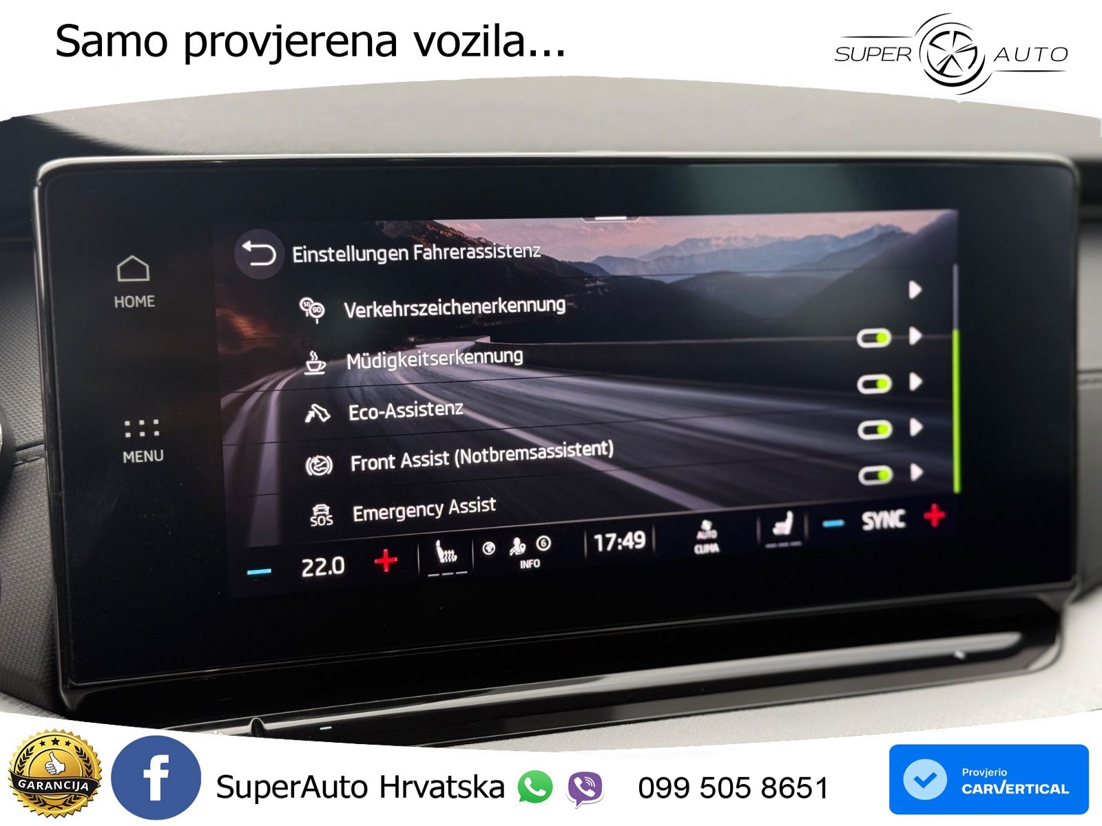 Škoda Octavia Combi 2.0 TDI (150 KS) DSG LED+GR SJED+ACC