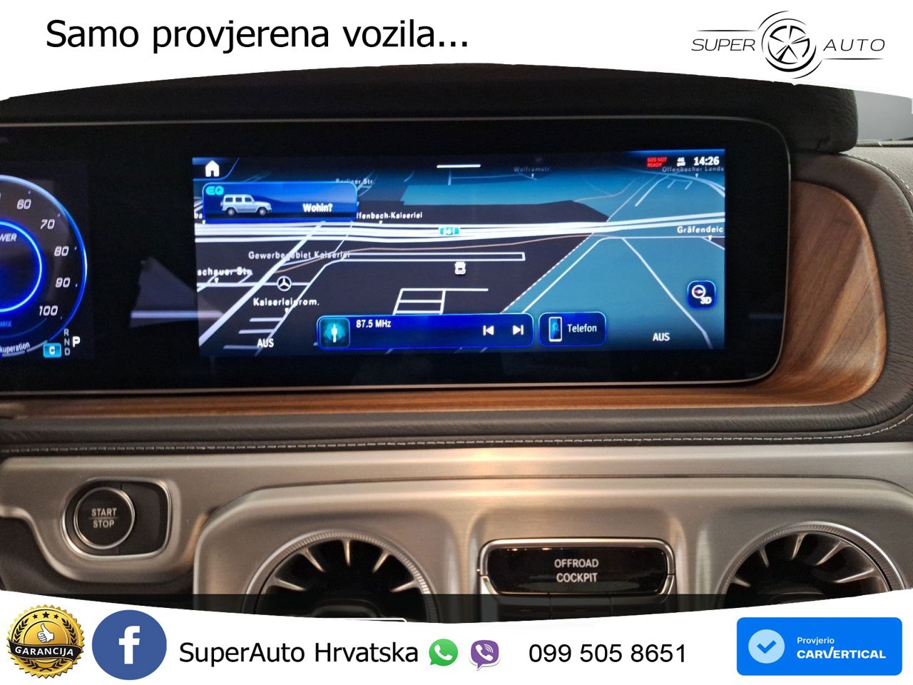 Mercedes G 580 EQ Long 116 kWh (587 KS) 4MATIC Exclusive LED+GR SJED+ACC