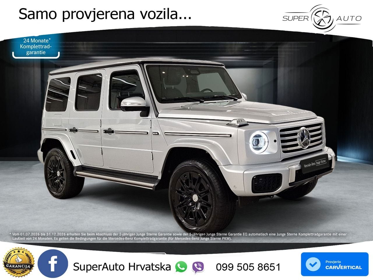 Mercedes G 580 EQ Long 116 kWh (587 KS) 4MATIC Exclusive LED+GR SJED+ACC