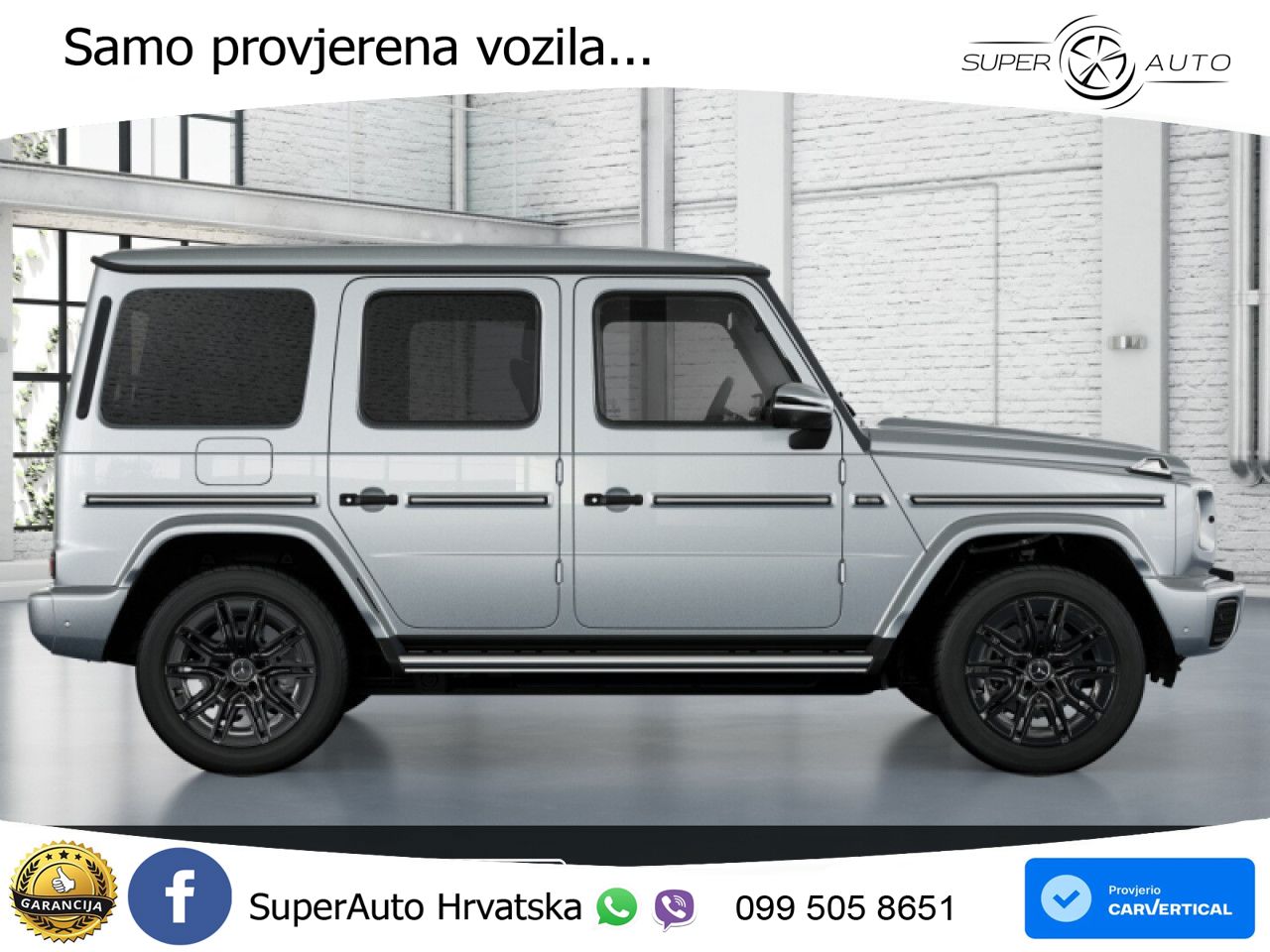Mercedes G 580 EQ Long 116 kWh (587 KS) 4MATIC Exclusive LED+GR SJED+ACC