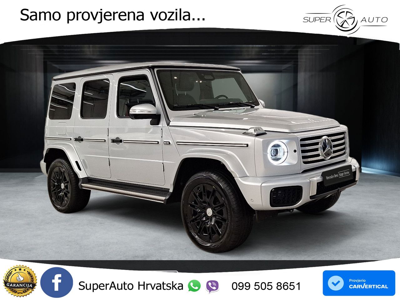 Mercedes G 580 EQ Long 116 kWh (587 KS) 4MATIC Exclusive LED+GR SJED+ACC