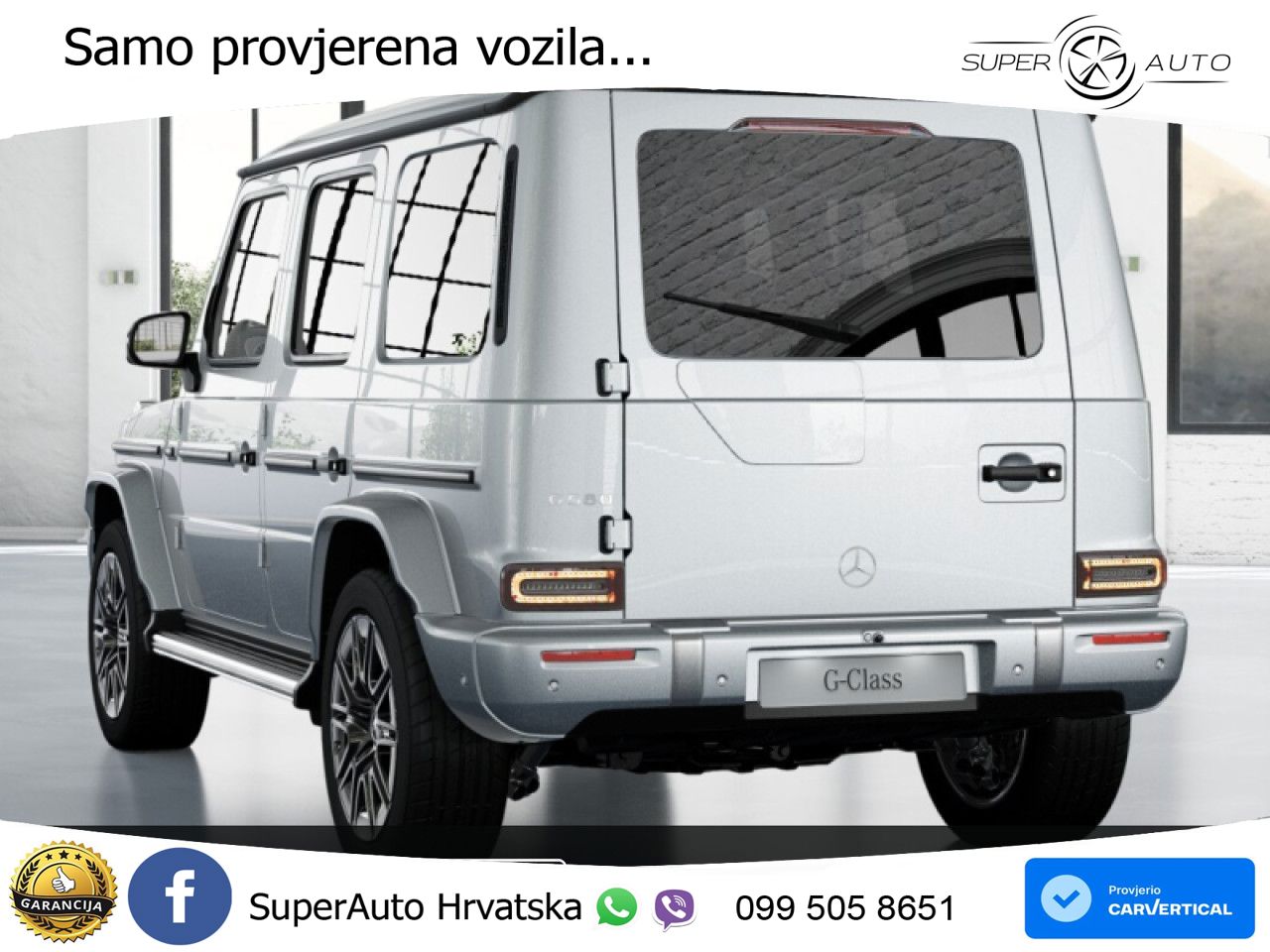 Mercedes G 580 EQ Long 116 kWh (587 KS) 4MATIC Exclusive LED+GR SJED+ACC