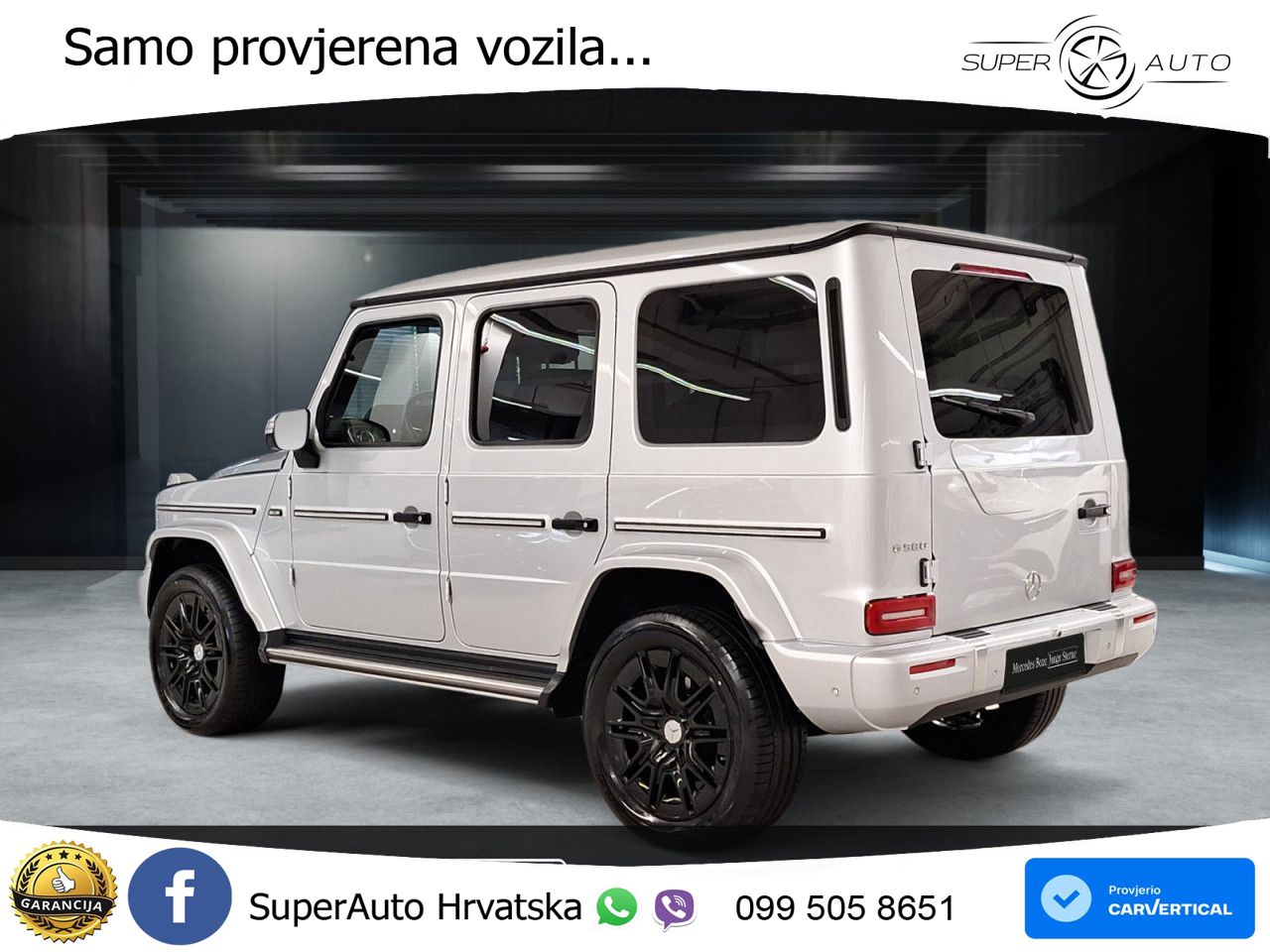 Mercedes G 580 EQ Long 116 kWh (587 KS) 4MATIC Exclusive LED+GR SJED+ACC