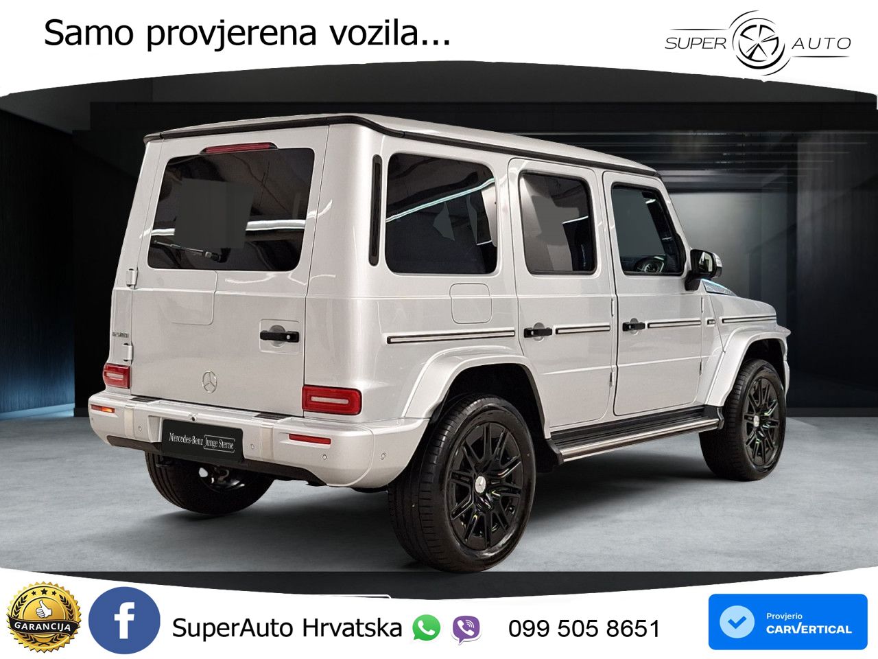 Mercedes G 580 EQ Long 116 kWh (587 KS) 4MATIC Exclusive LED+GR SJED+ACC