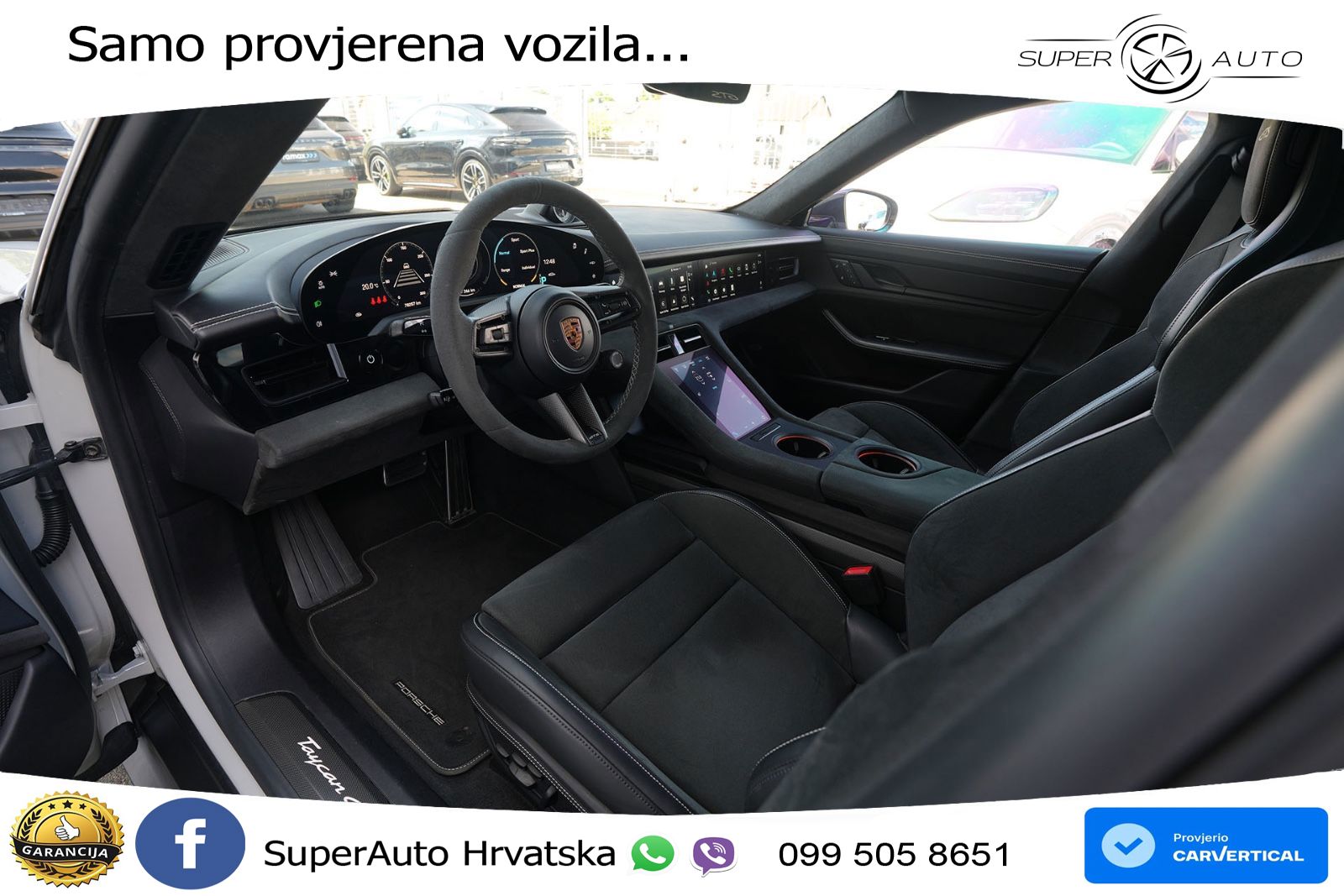 Porsche Taycan Sport Turismo GTS Performance Plus 93.4 kWh (598 KS) ZRAČNI+ACC+GR SJED+KAM+PANO